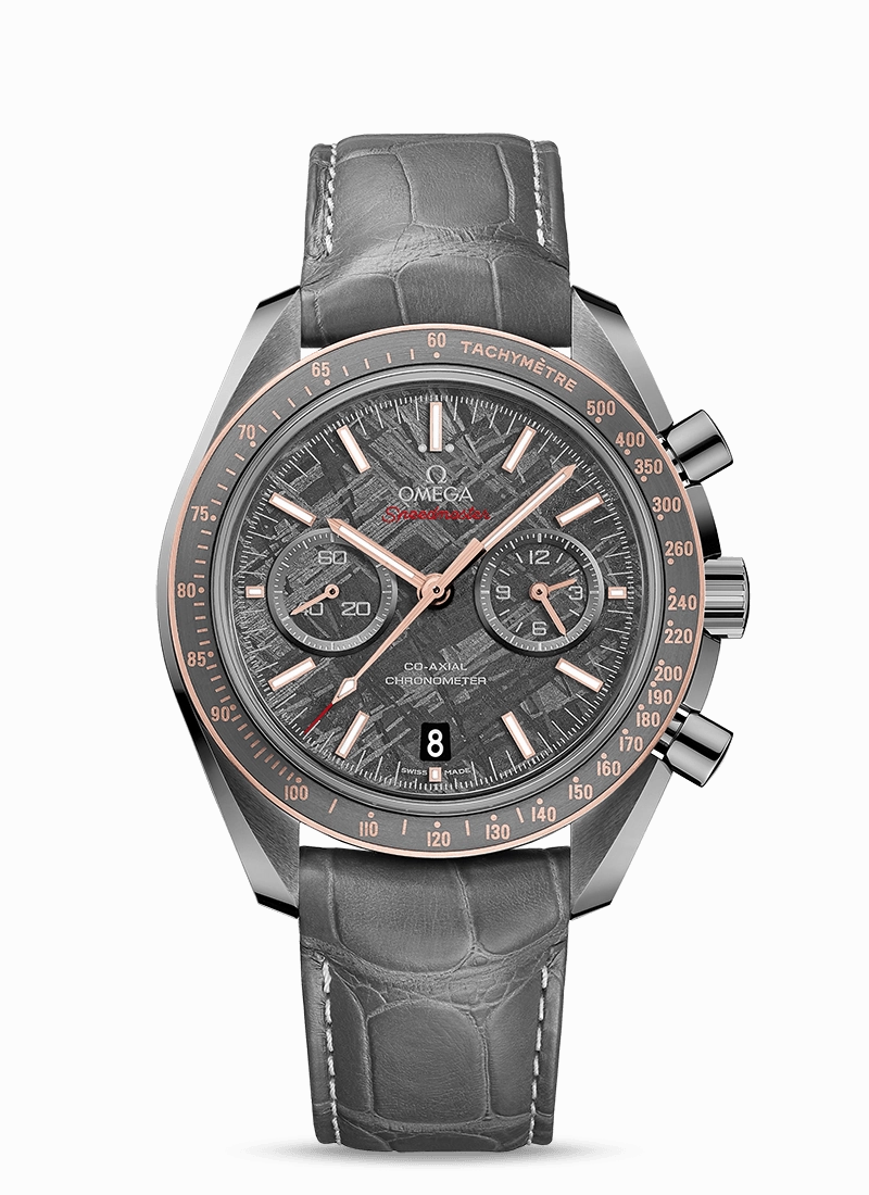 OMEGA Speedmaster Dark Side of the Moon "Meteorite" CoAxial Chronometer Chronograph 44.25 mm