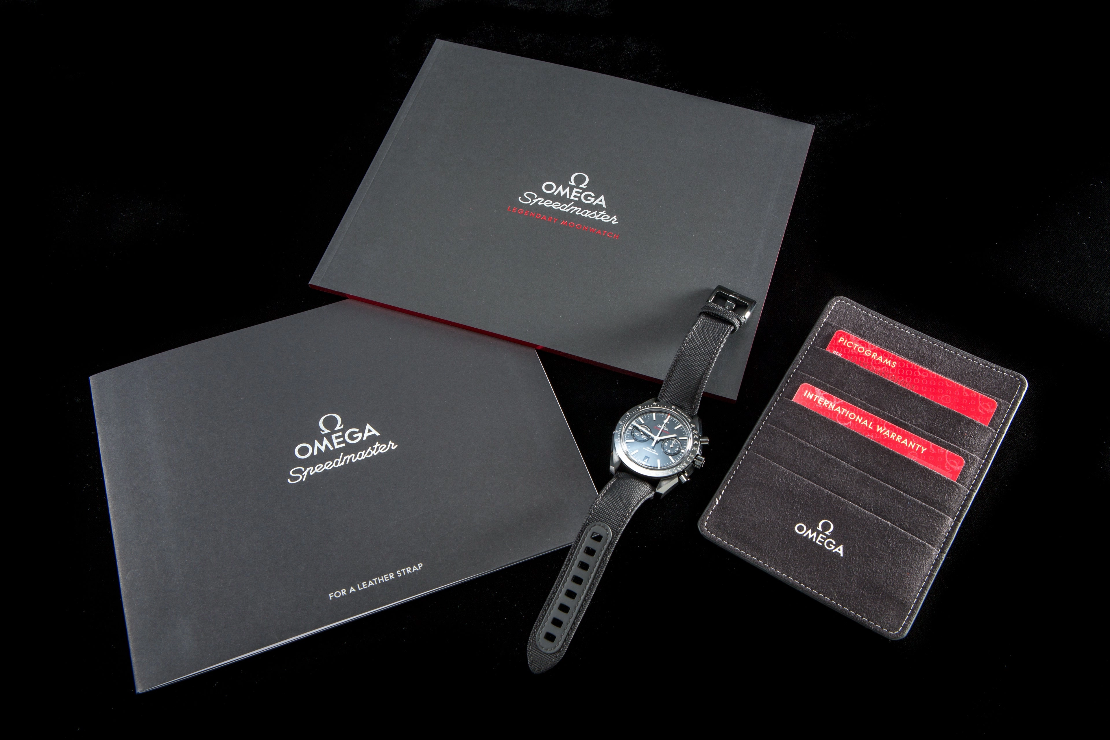 Omega Speedmaster dark side unworn 2021
