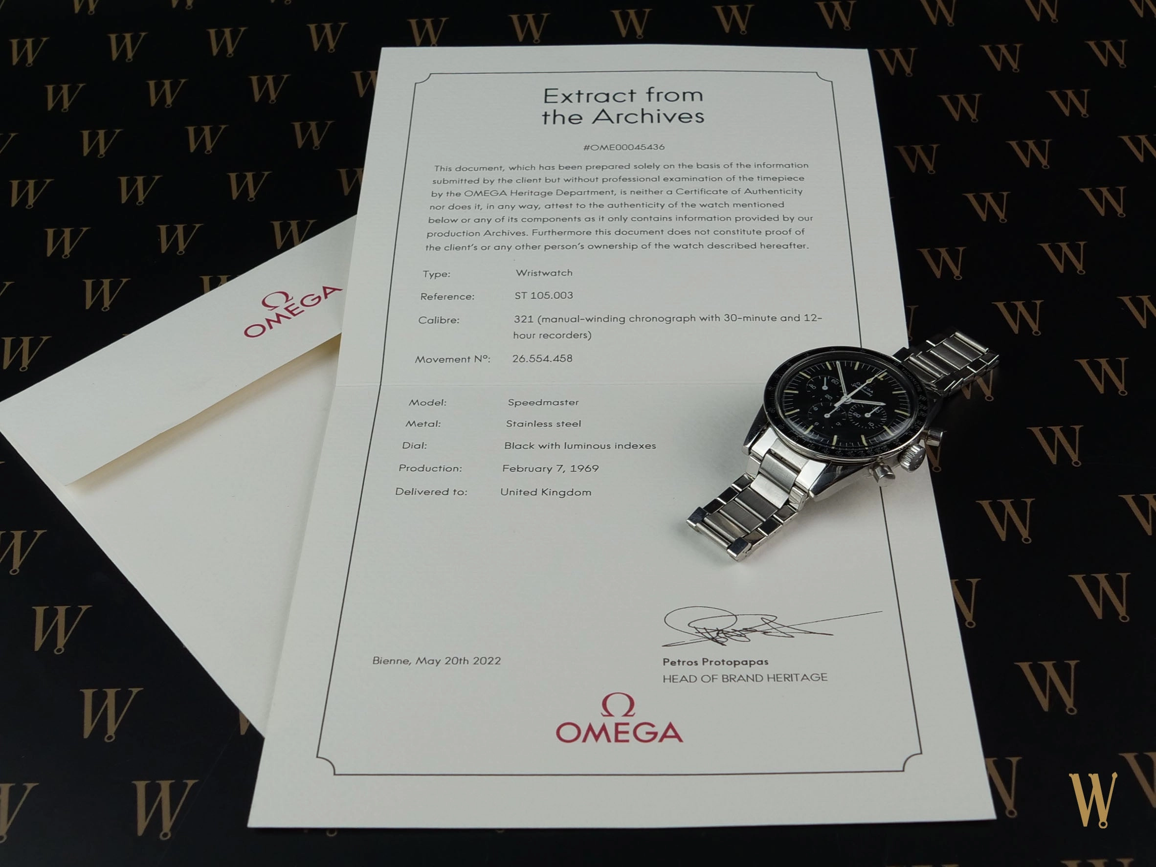 Omega Speedmaster ED White RESERVED