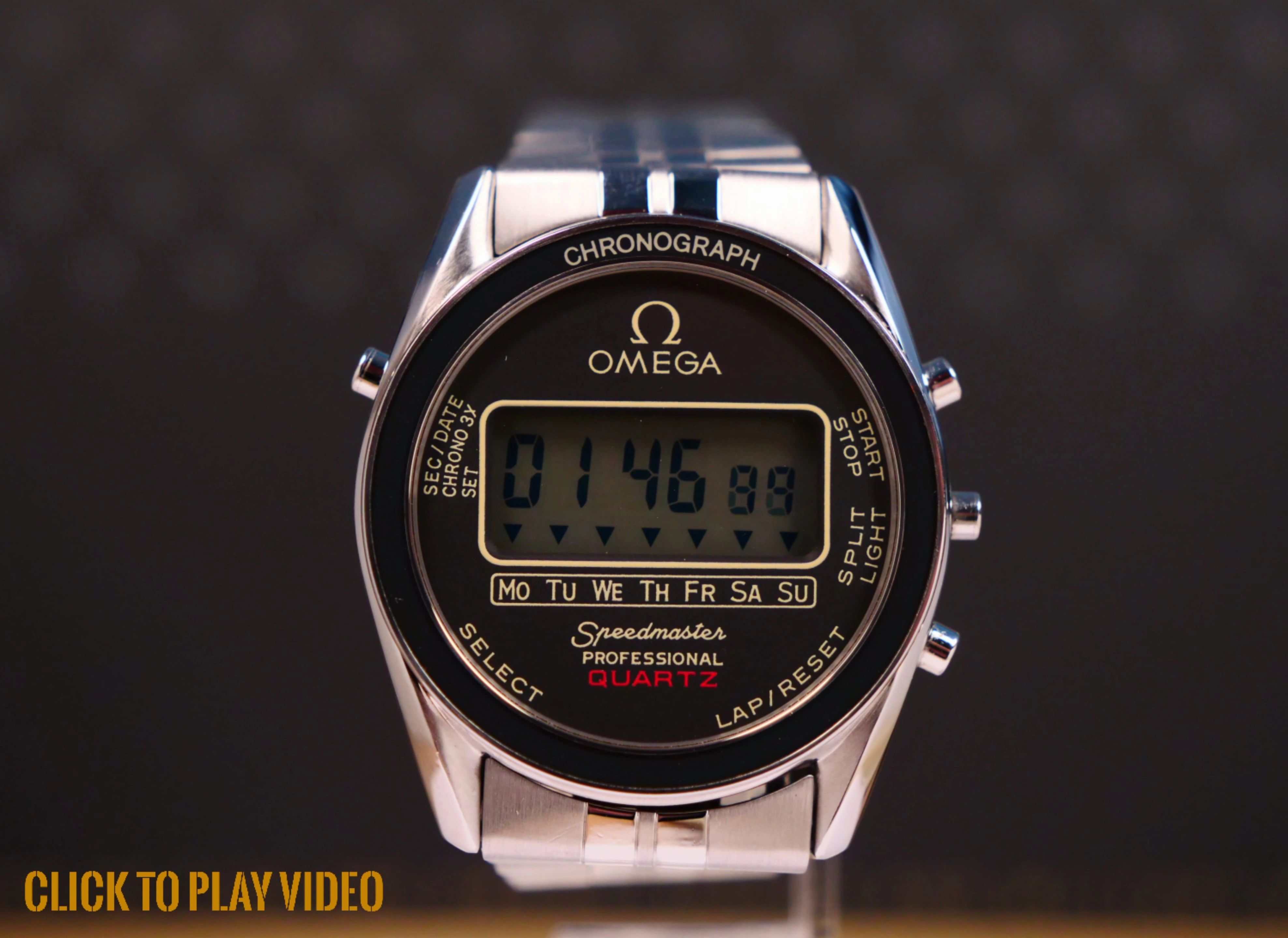 Omega Speedmaster LCD chronograph