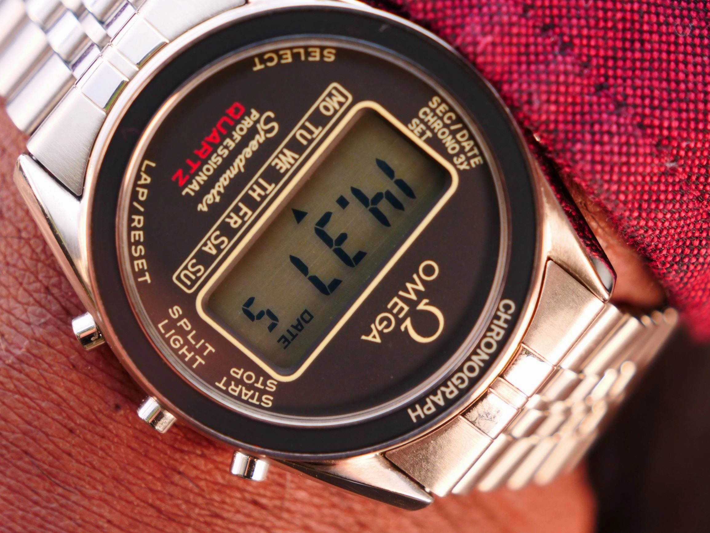 Omega Speedmaster LCD chronograph