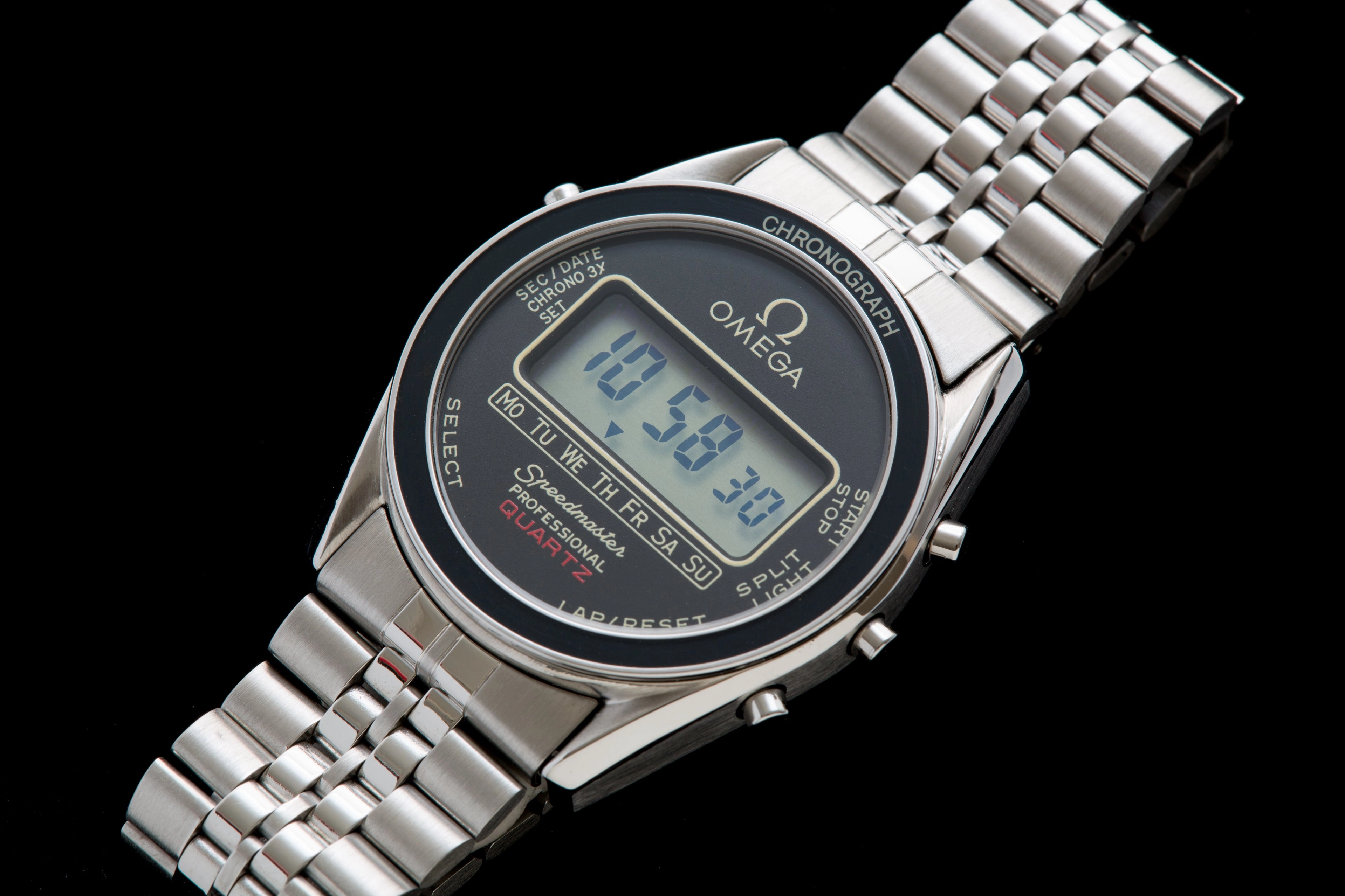 Omega Speedmaster LCD chronograph