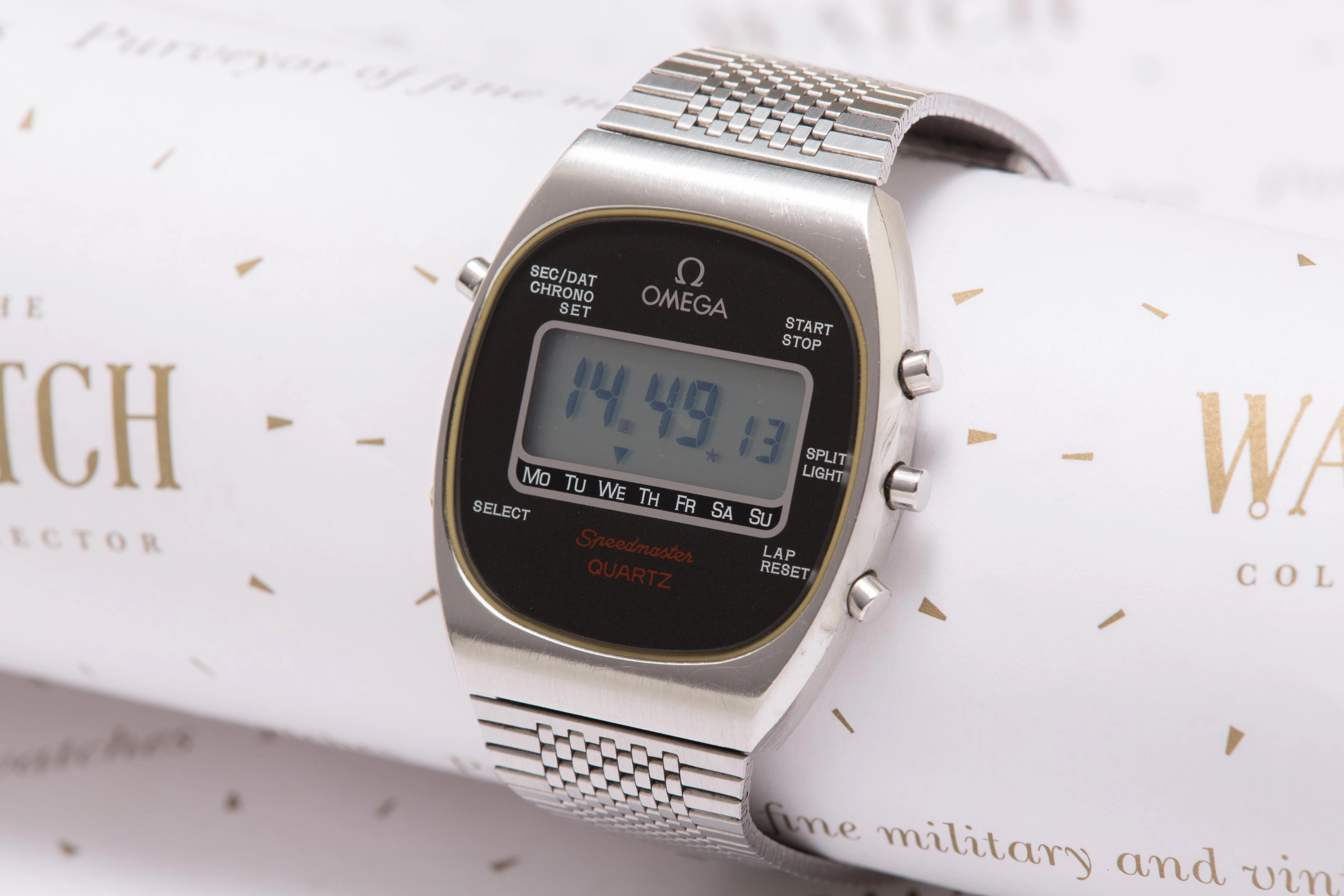 Omega Speedmaster LCD integral bracelet SOLD