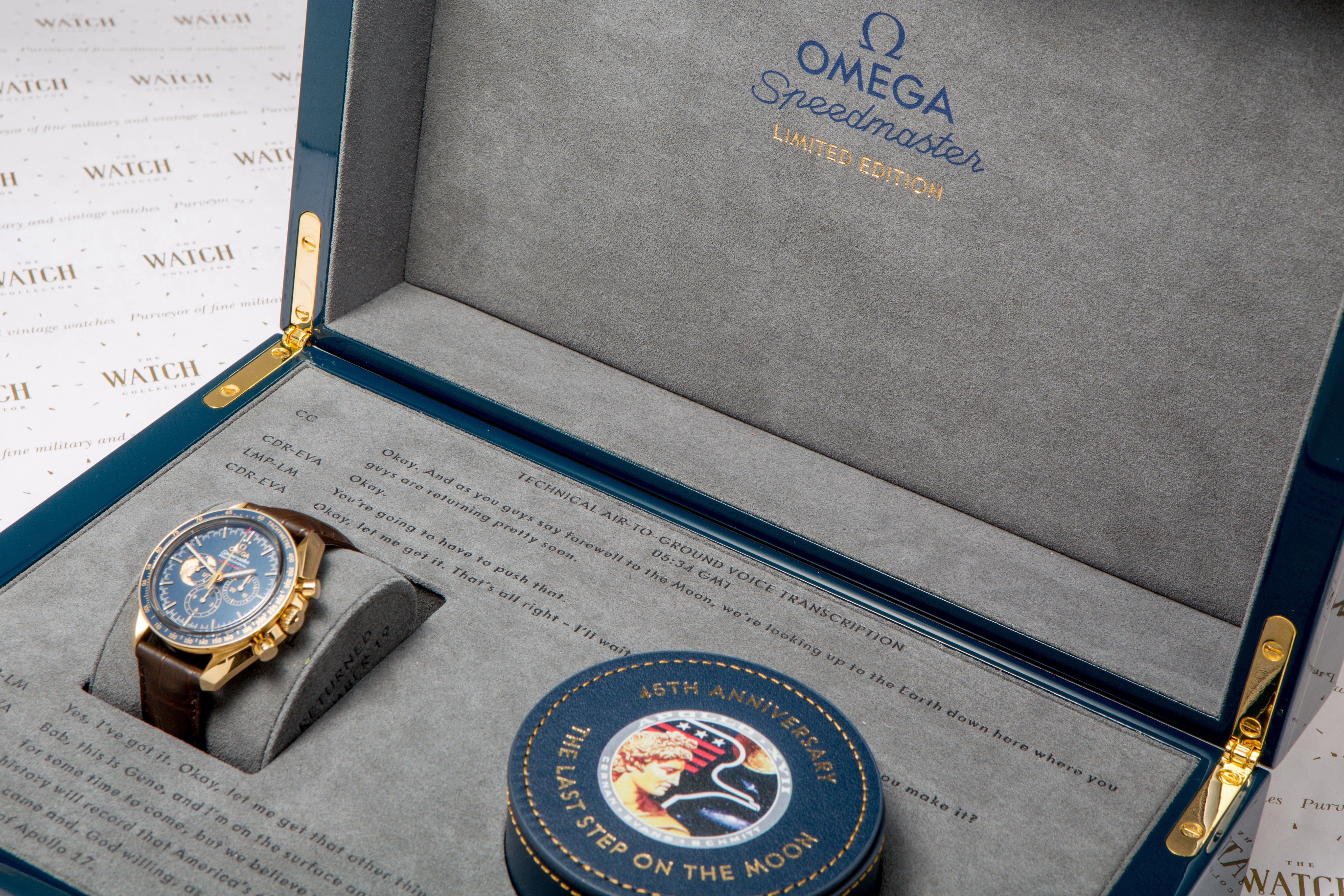 Omega Speedmaster  ltd edition SOLD