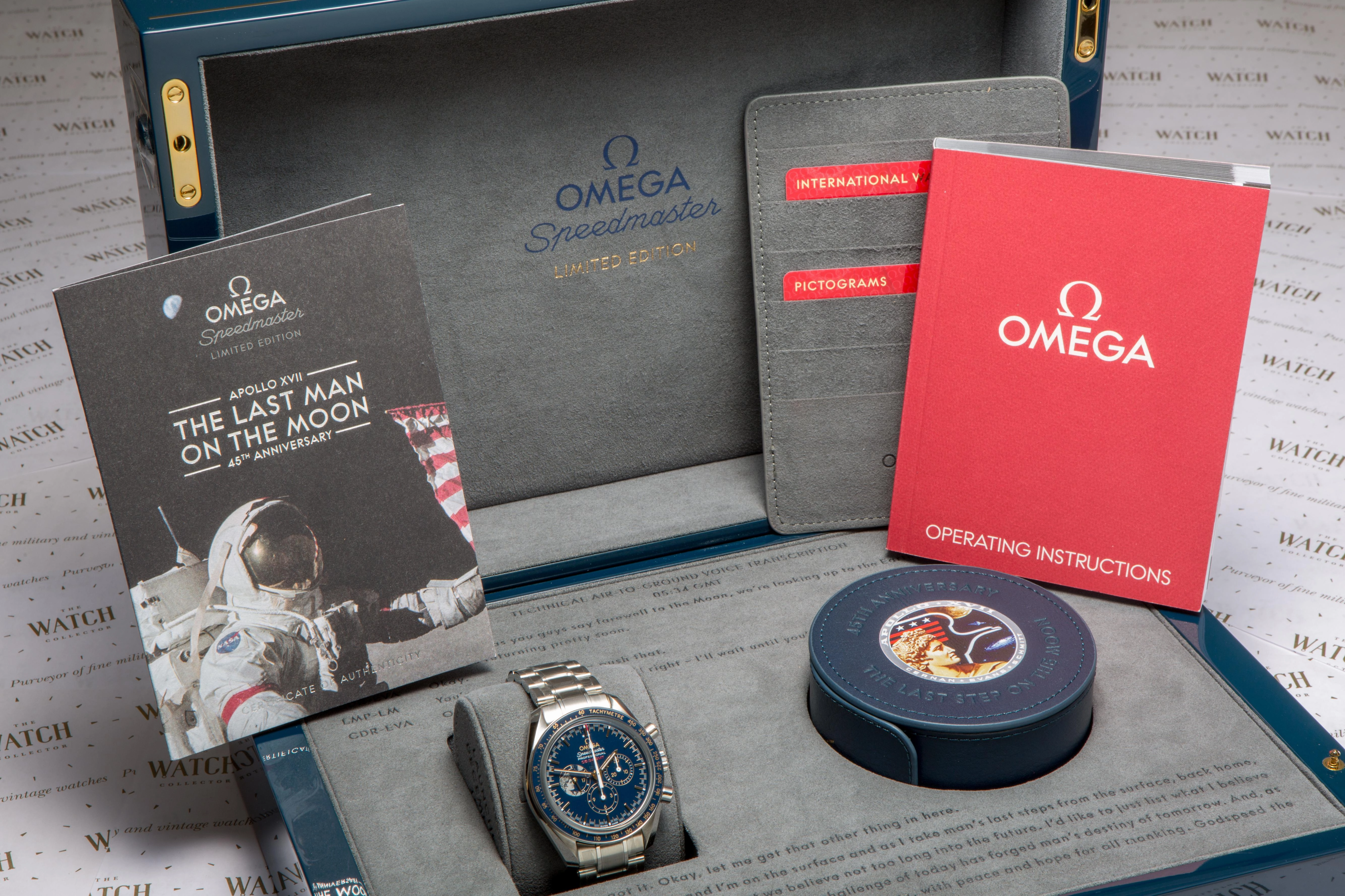 Omega Speedmaster ltd edition sold