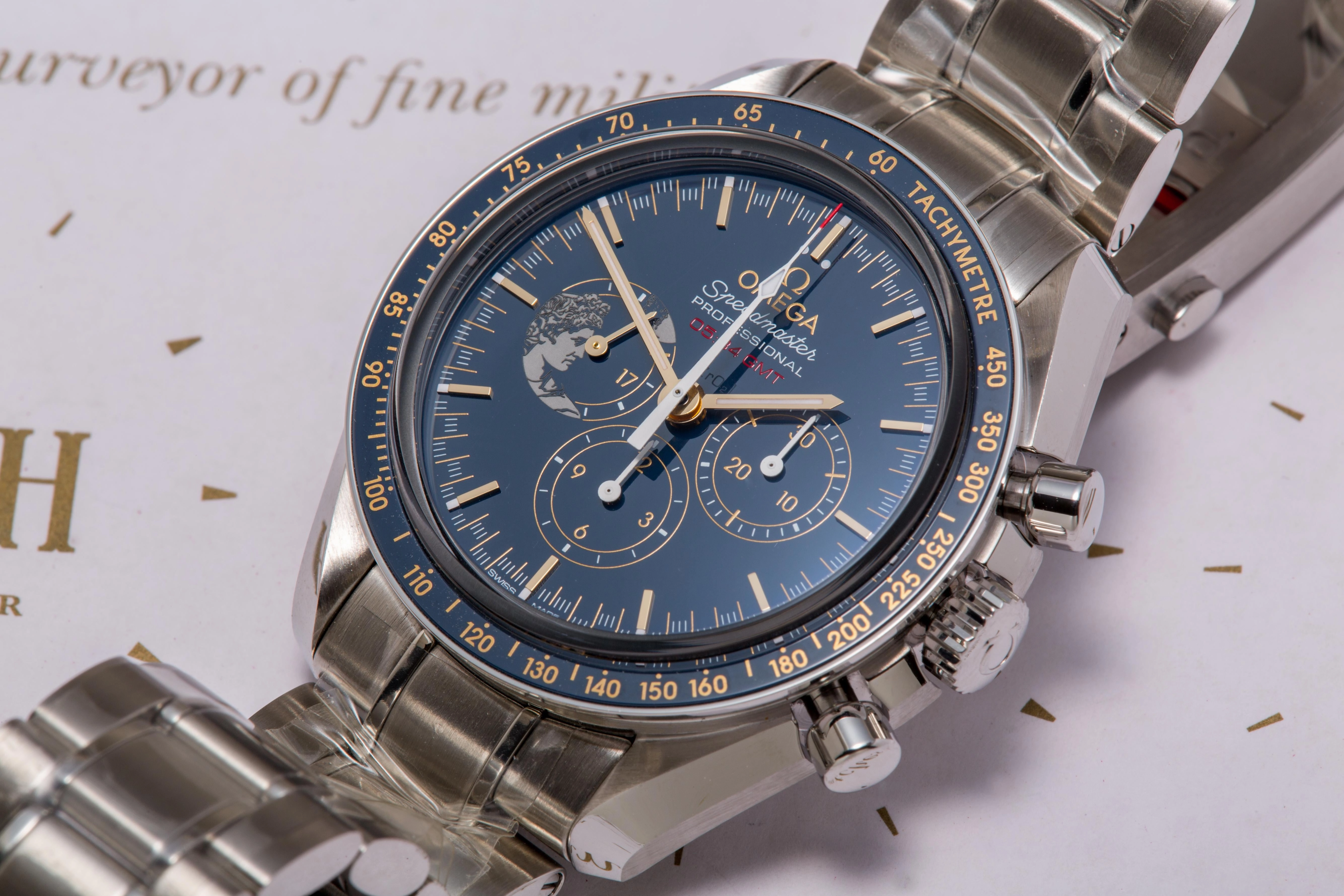 Omega Speedmaster ltd edition sold