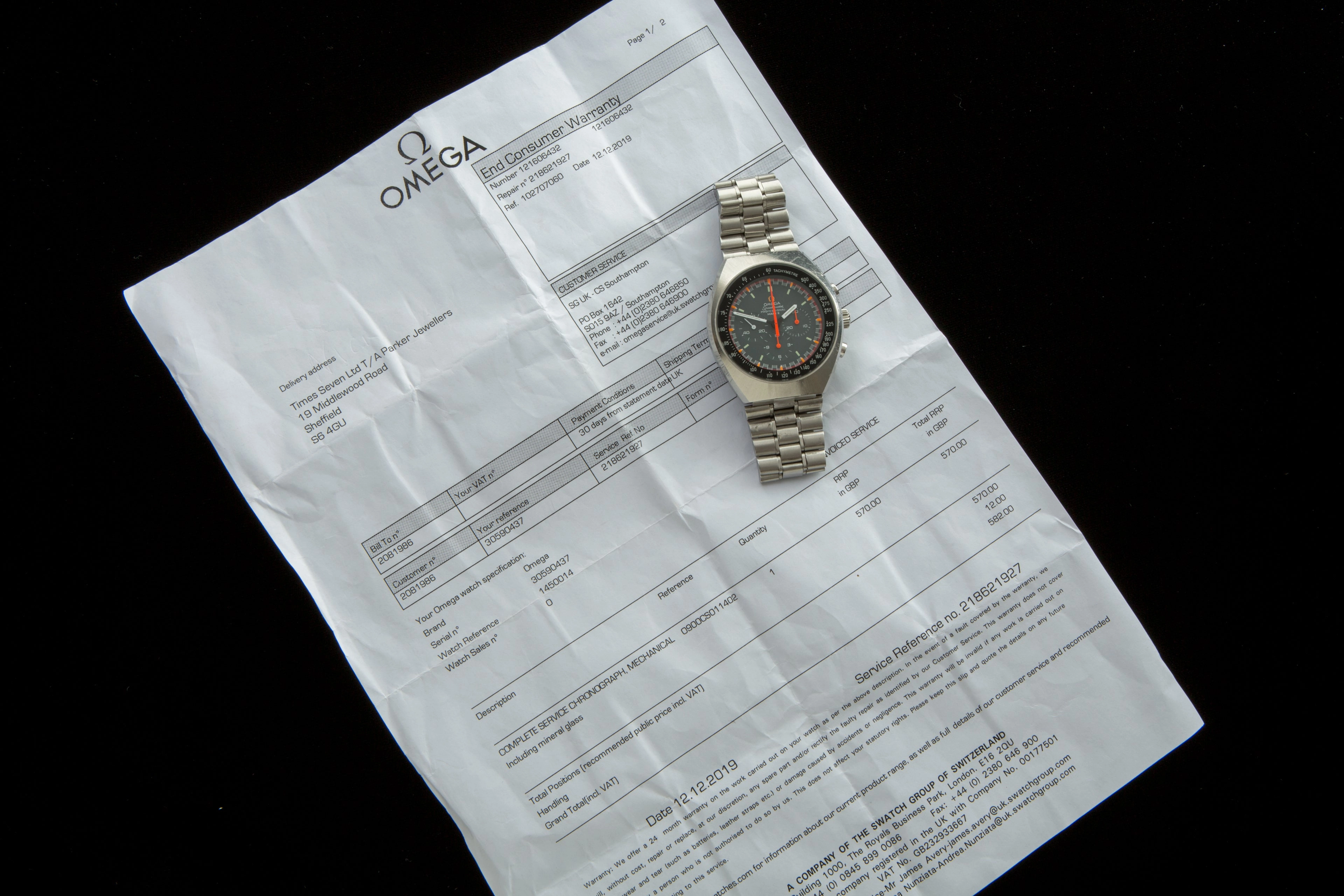 Omega Speedmaster MK11 Racing