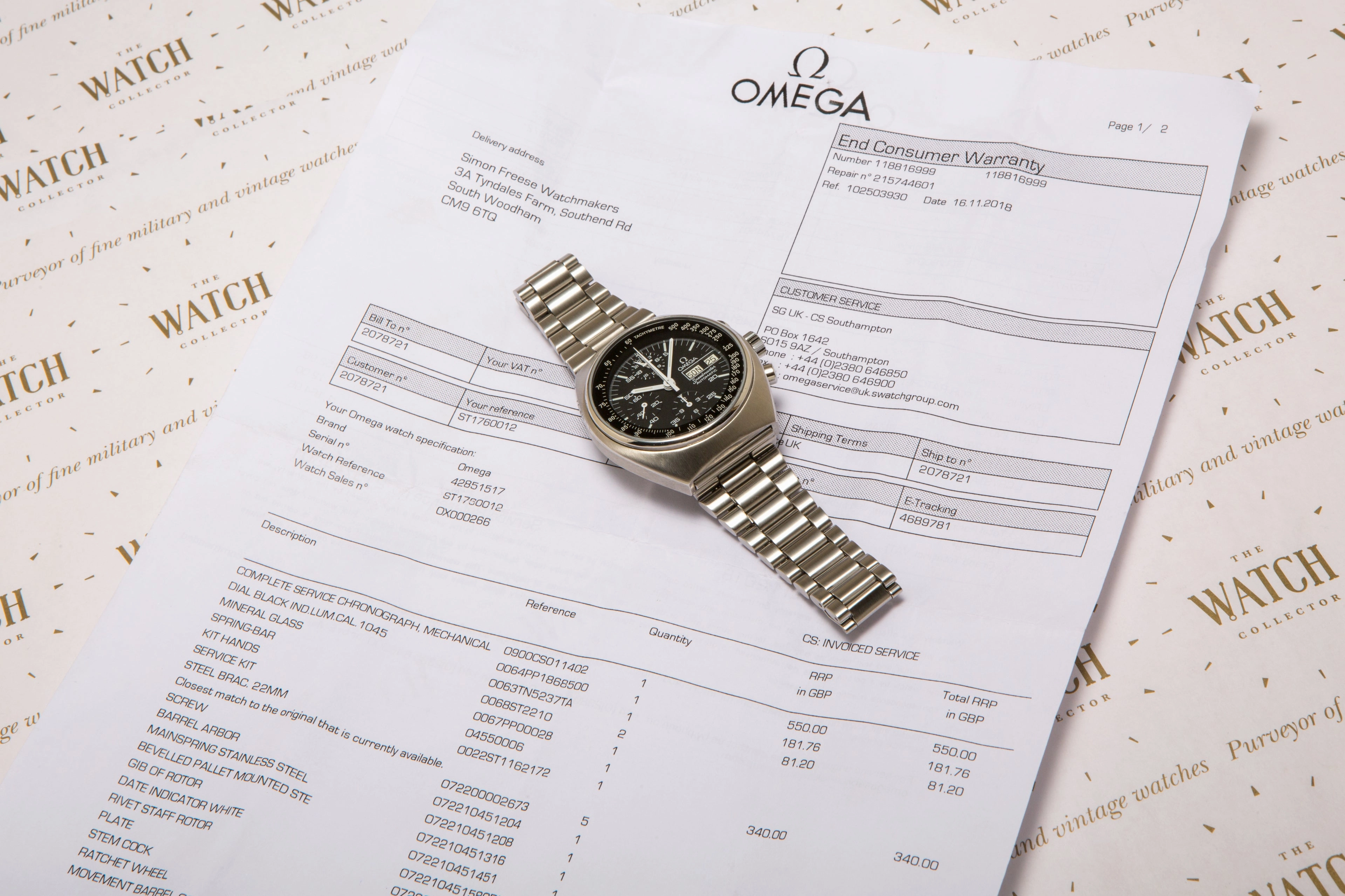 Omega Speedmaster Mk 4.5 SOLD