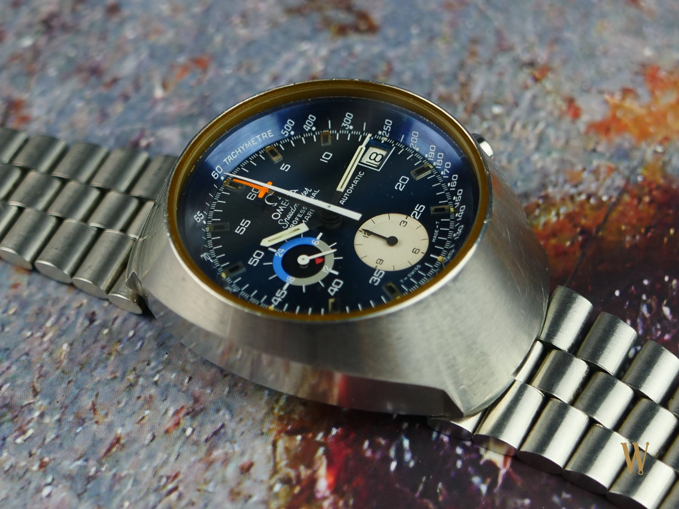 Omega Speedmaster Mk III Blue dial