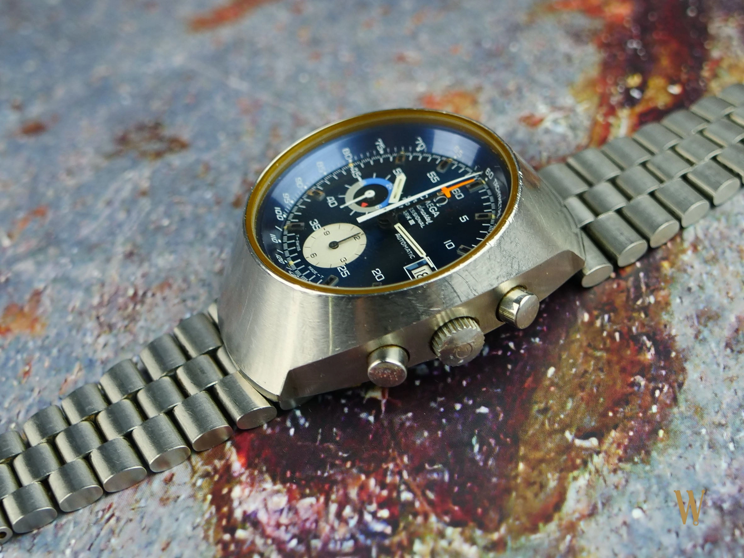 Omega Speedmaster Mk III Blue dial