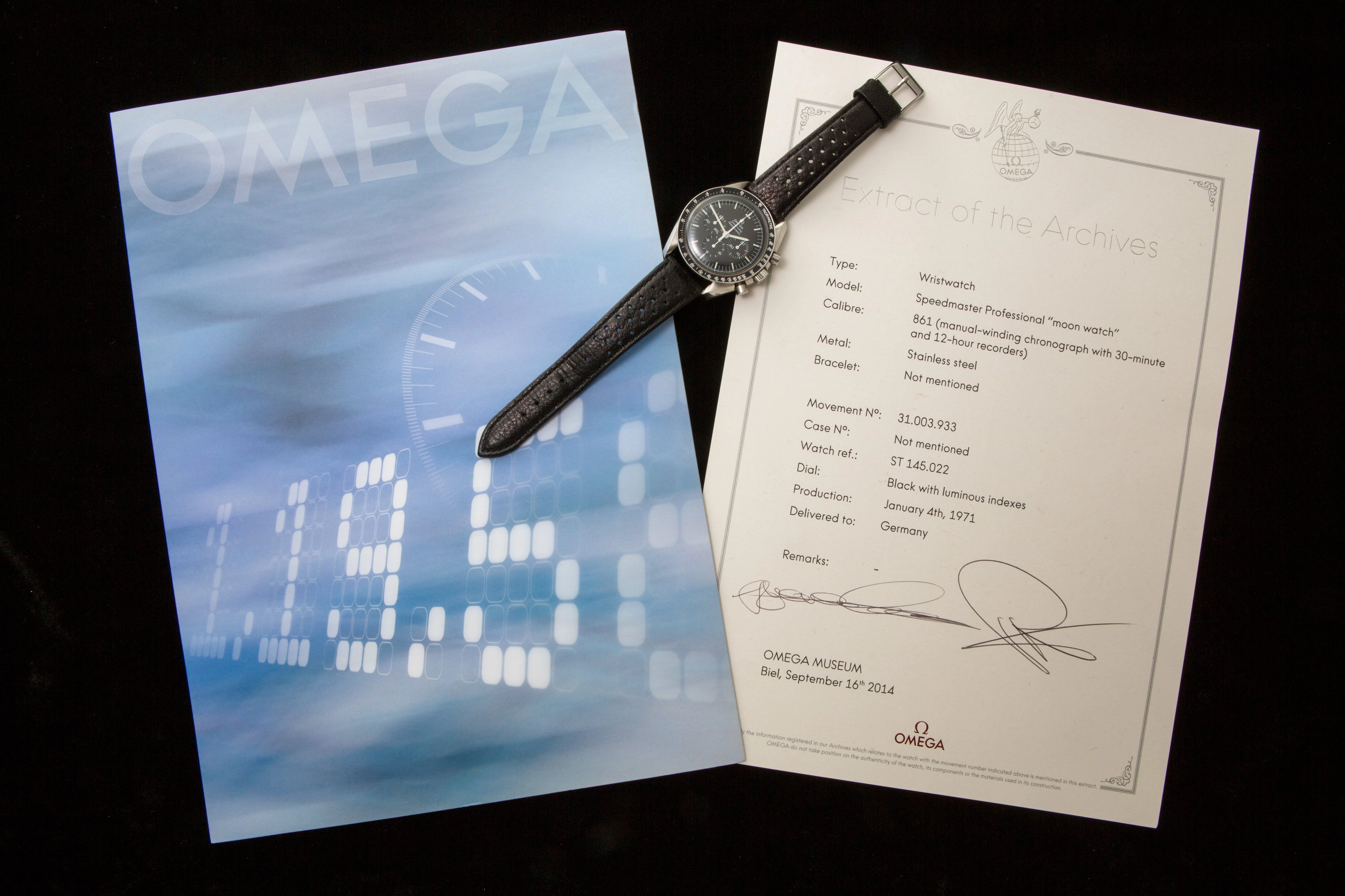 Omega Speedmaster Moon watch SOLD