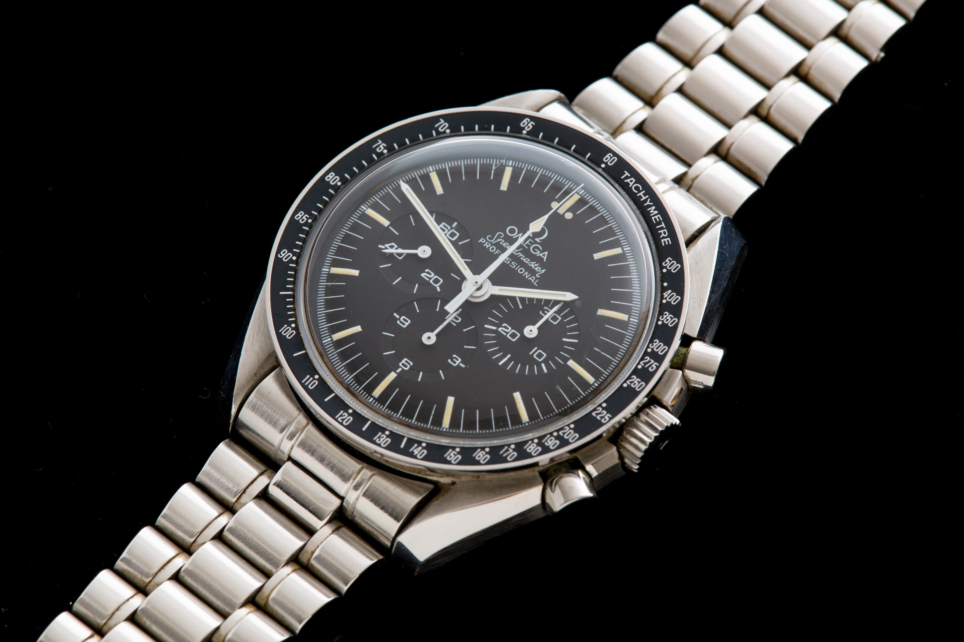 Omega Speedmaster Professional tritium dial