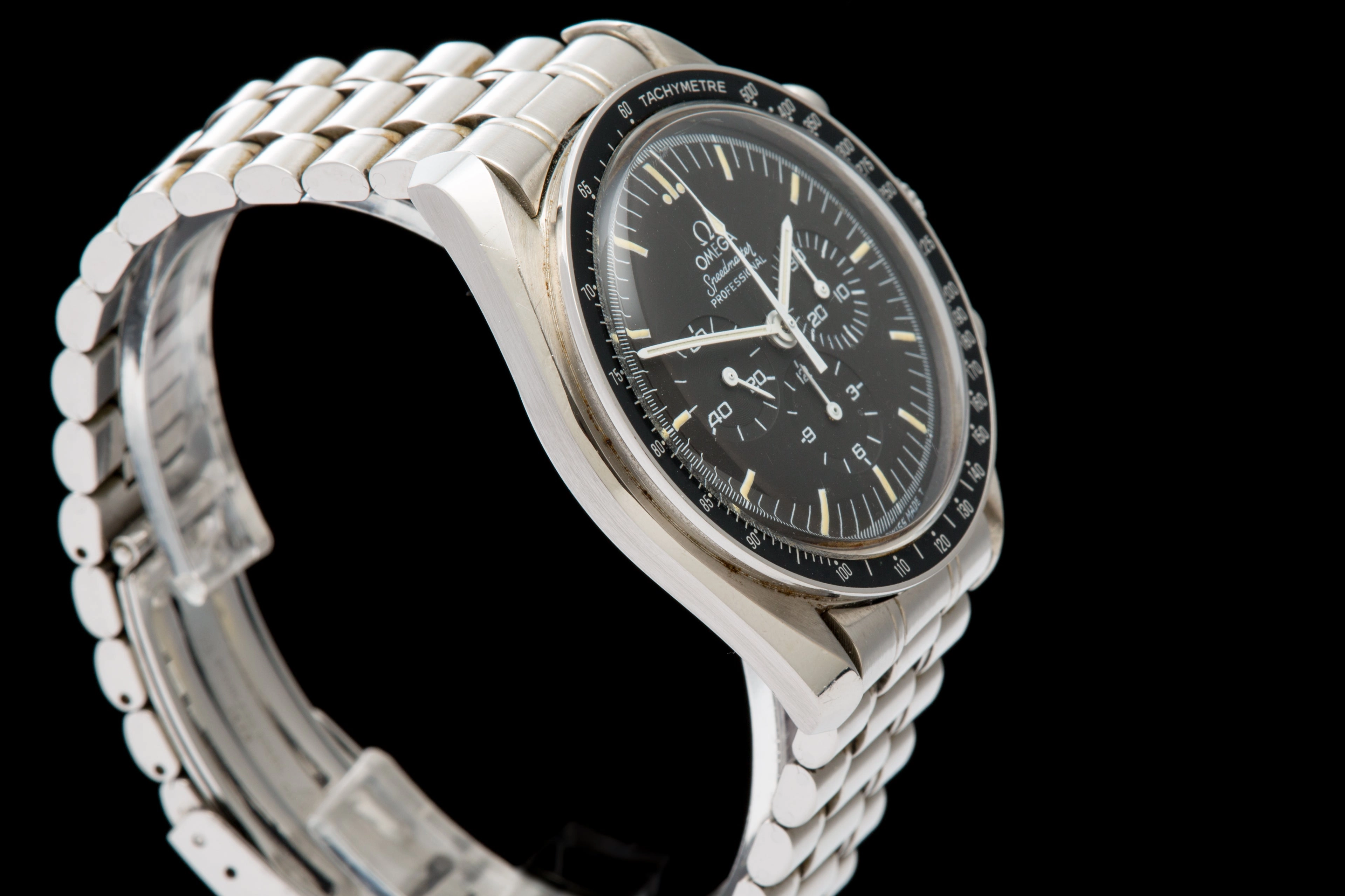 Omega Speedmaster Professional tritium dial