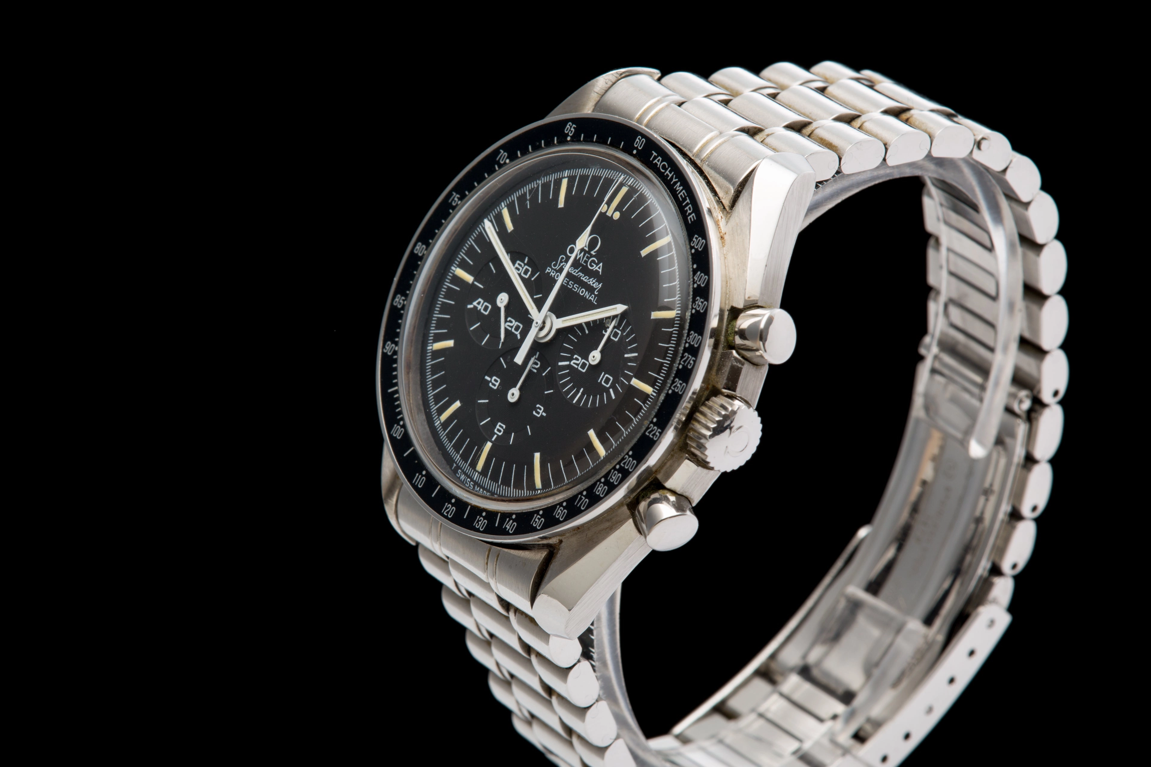 Omega Speedmaster Professional tritium dial