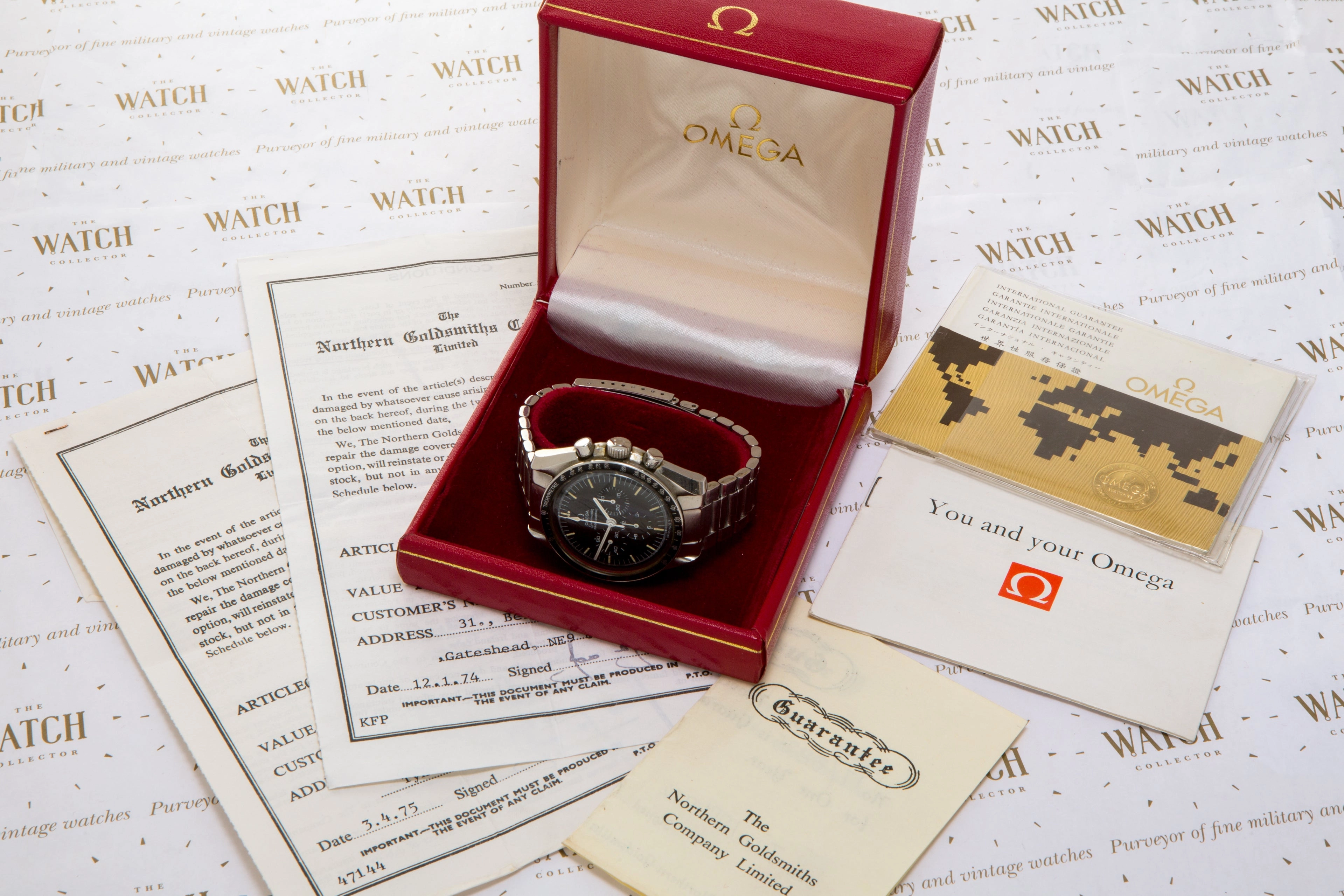 Omega Speedmaster Proffesional 145 022.71 Box and Papers - SOLD