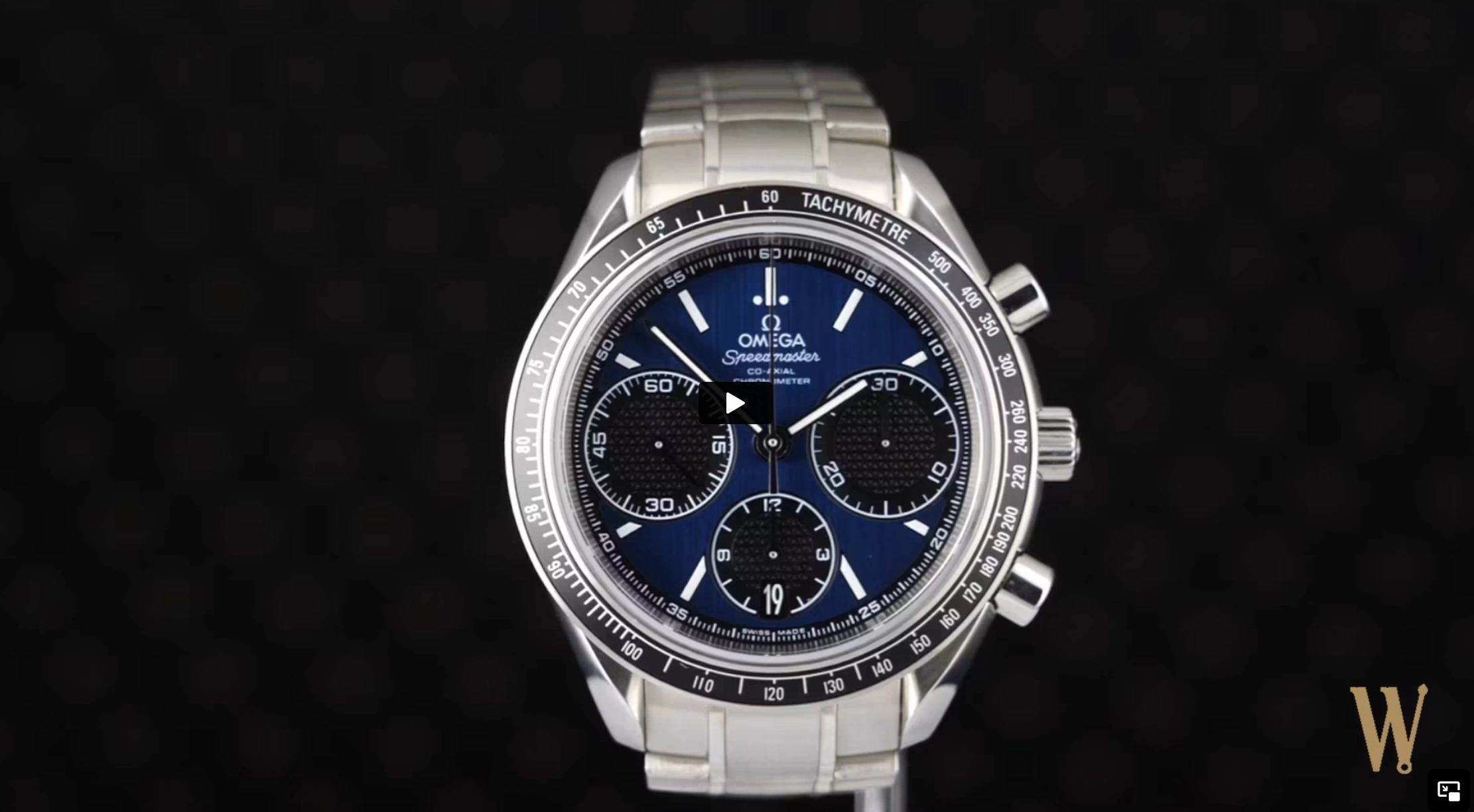Omega Speedmaster Racing Blue