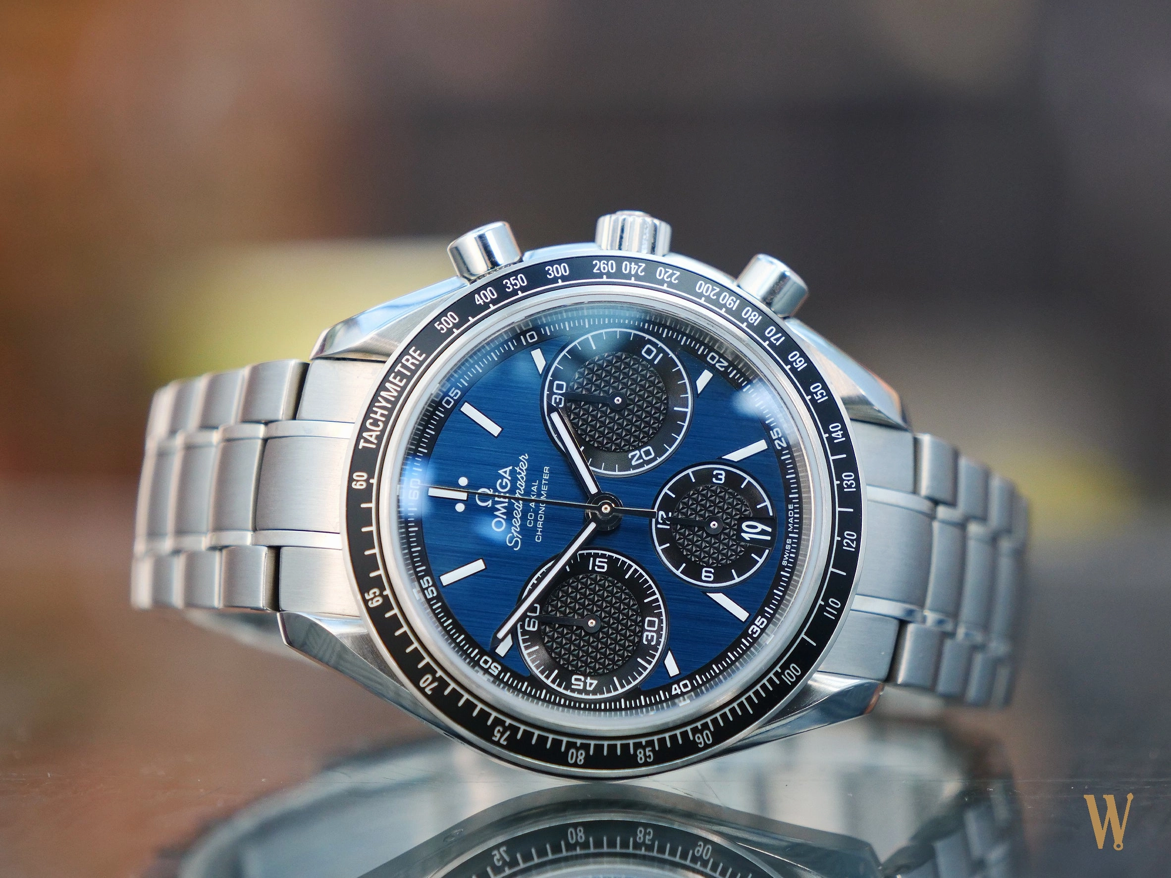 Omega Speedmaster Racing Blue