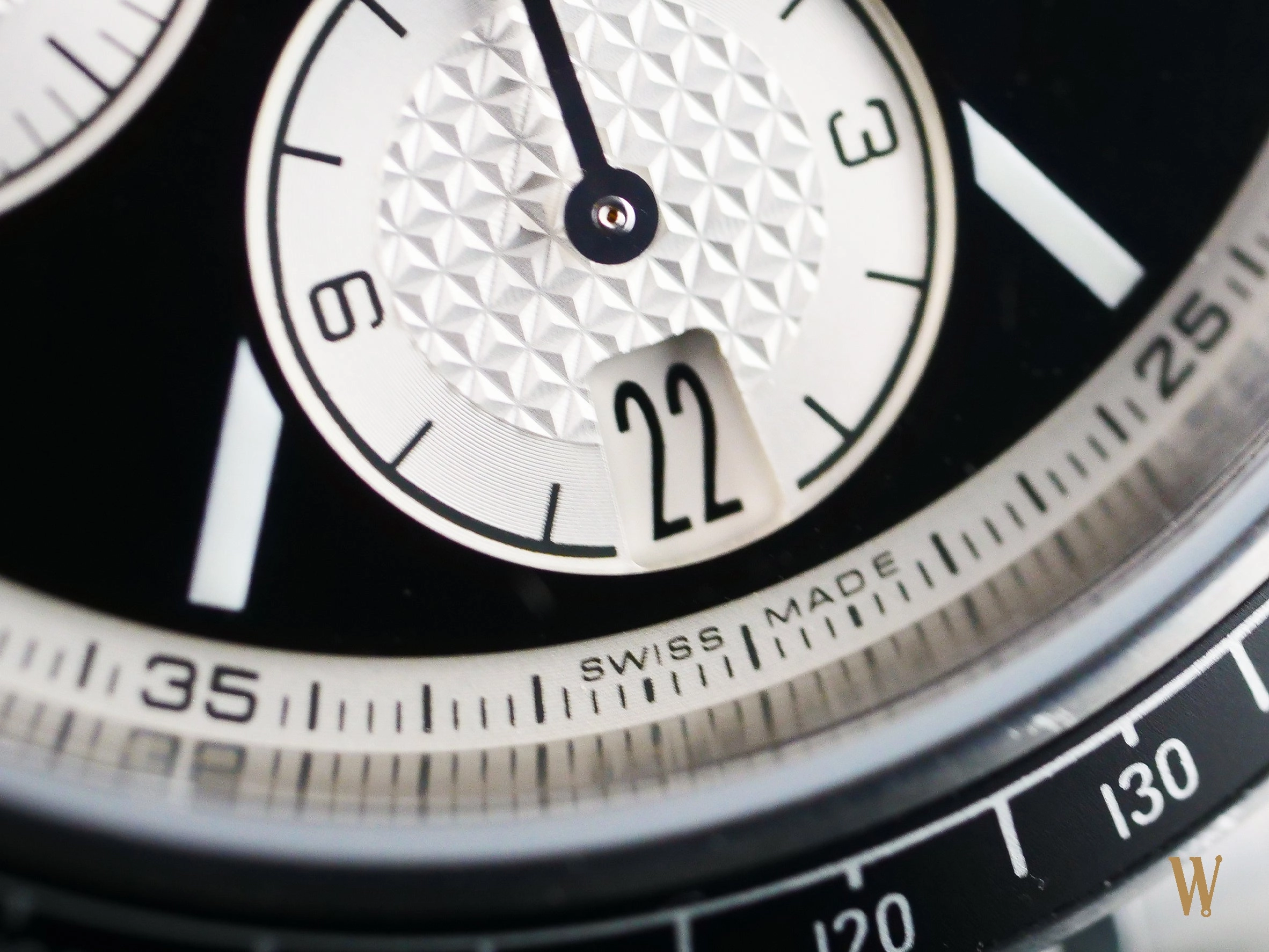 Omega Speedmaster Racing Reverse Panda Dial