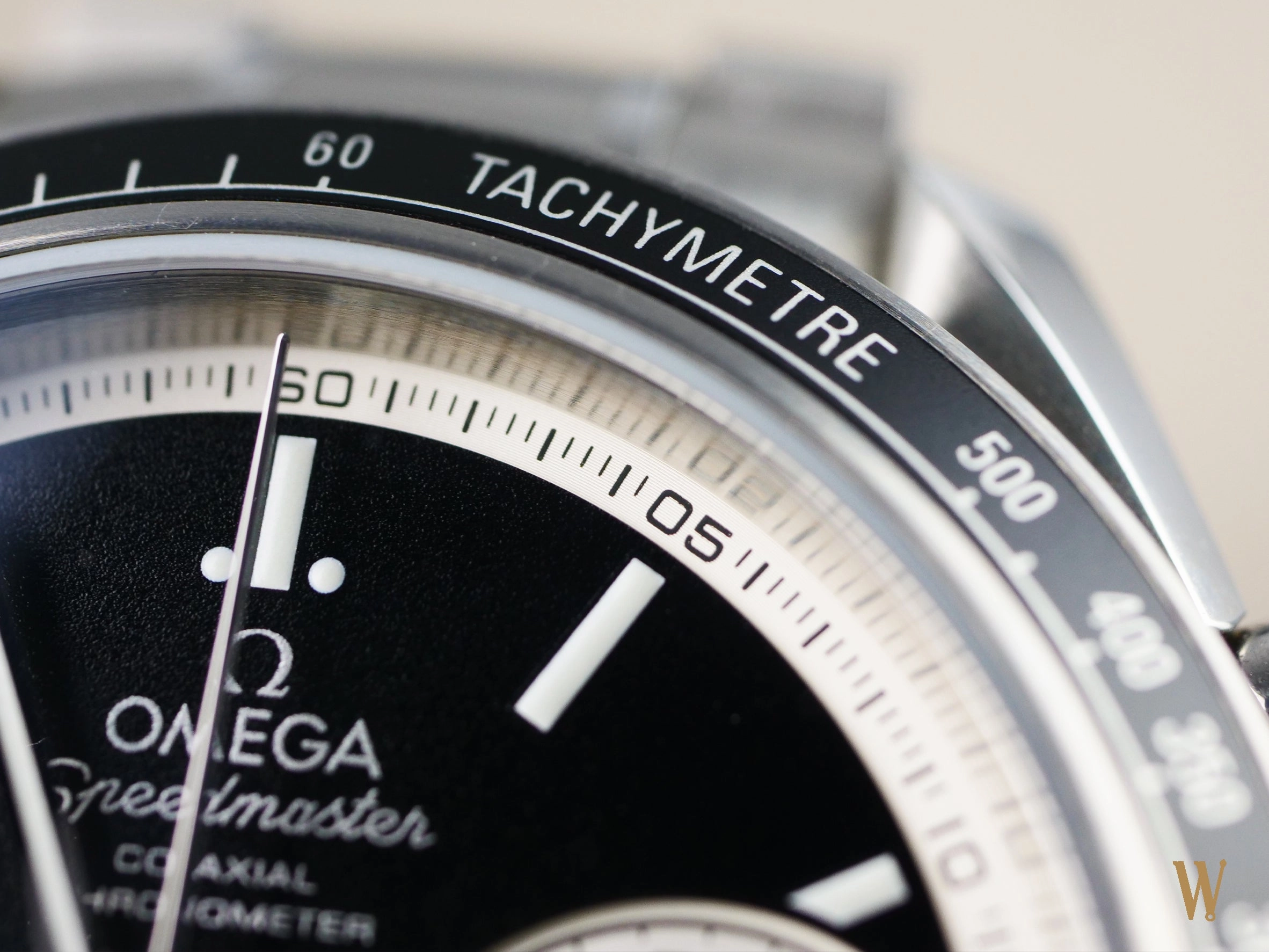 Omega Speedmaster Racing Reverse Panda Dial