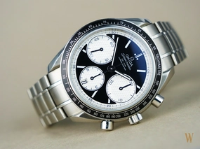 Omega Speedmaster Racing Reverse Panda Dial