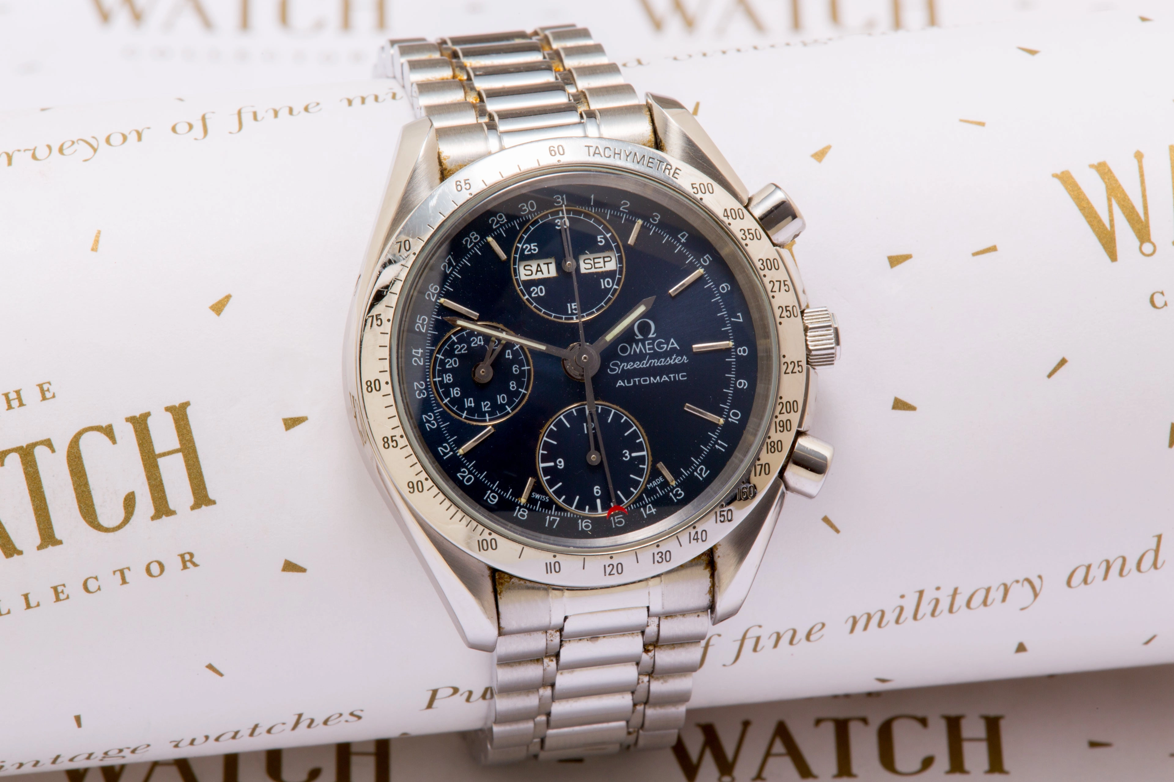 Omega speedmaster triple date auto SOLD