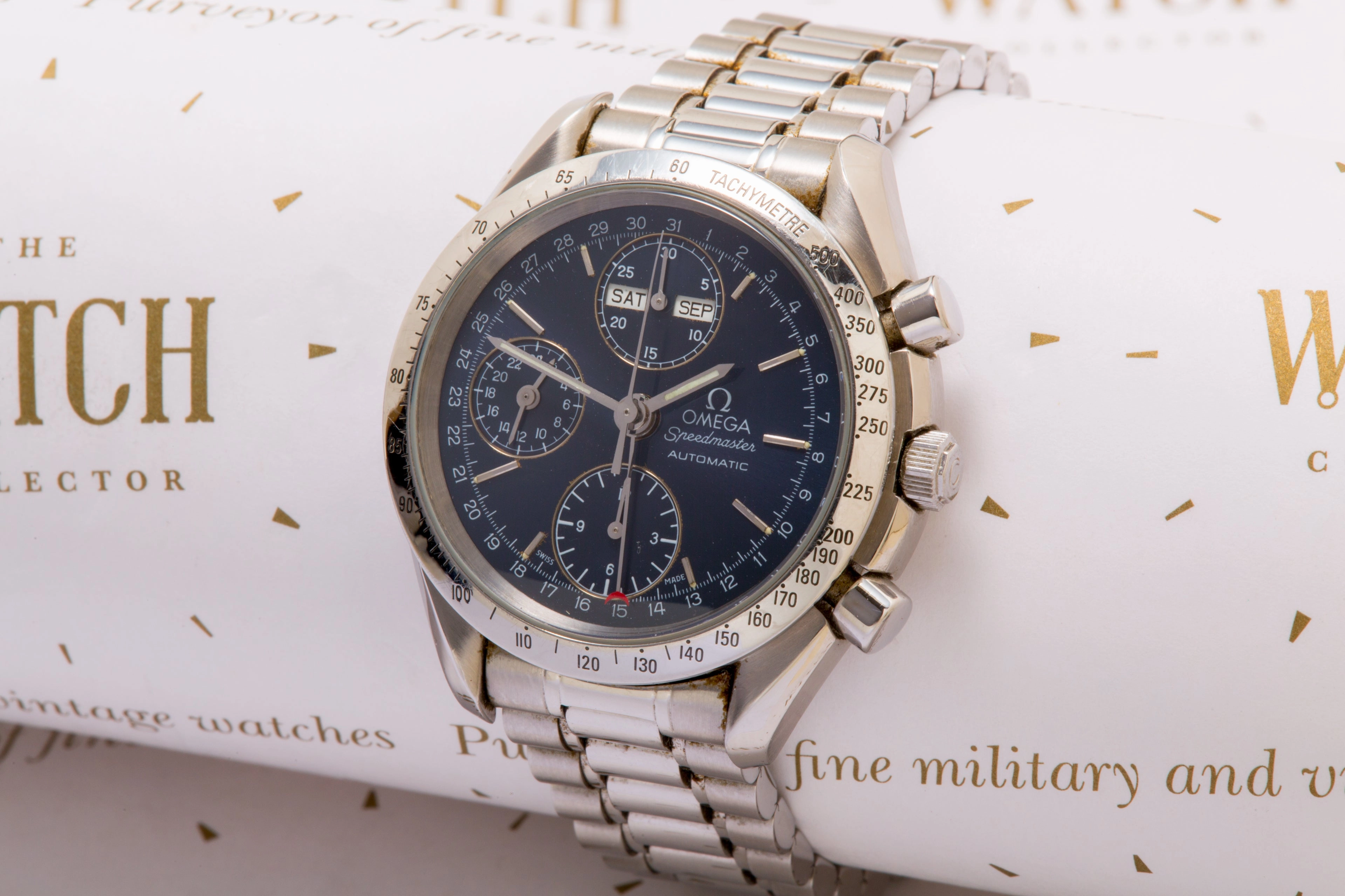 Omega speedmaster triple date auto SOLD