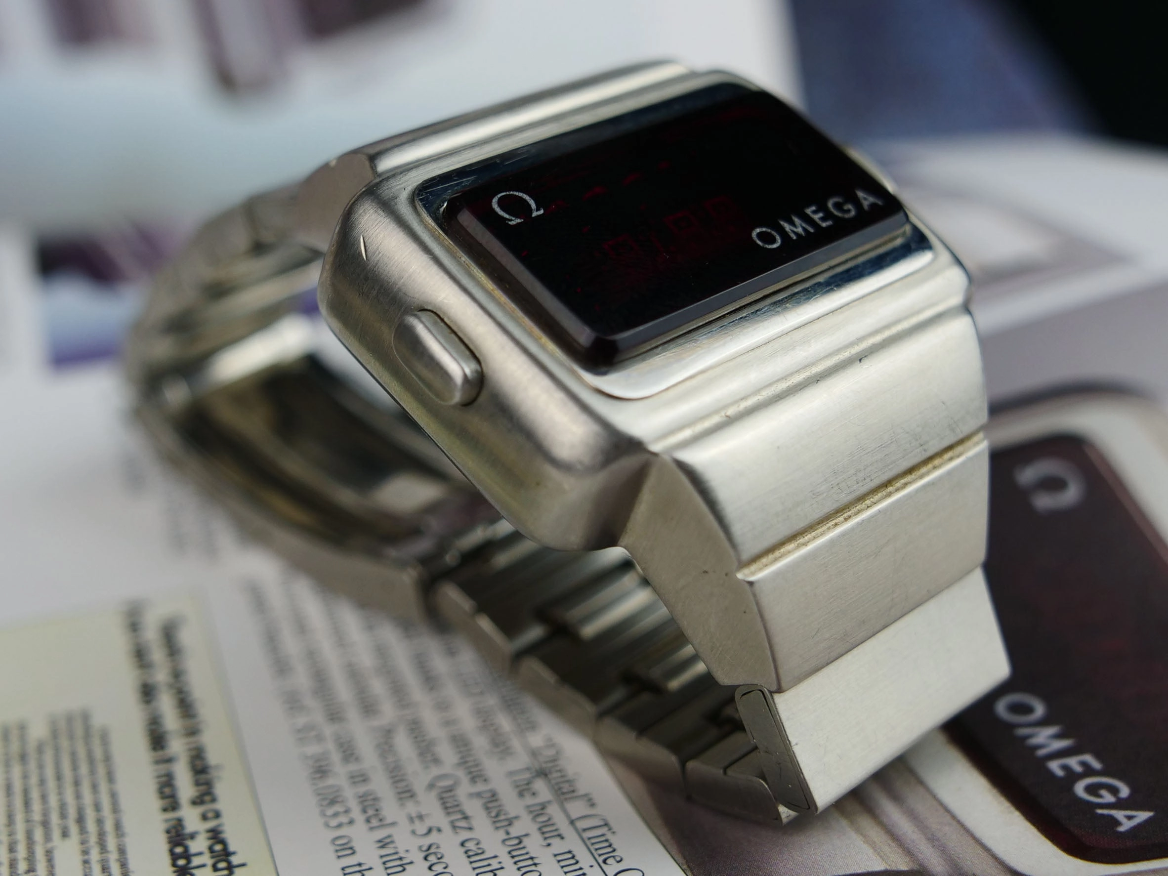 Omega Time Computer 1 Stainless Steel