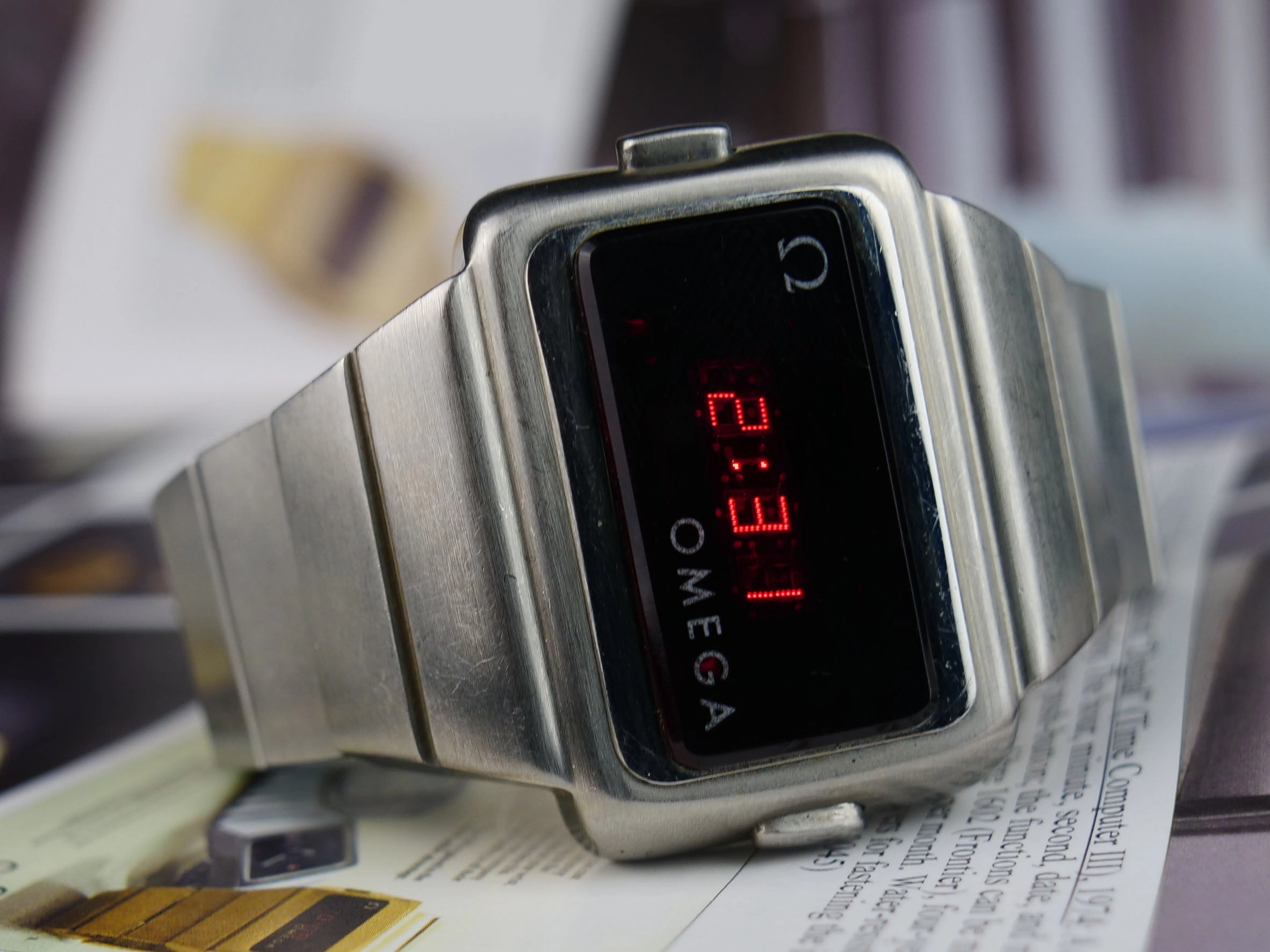 Omega Time Computer 1 Stainless Steel