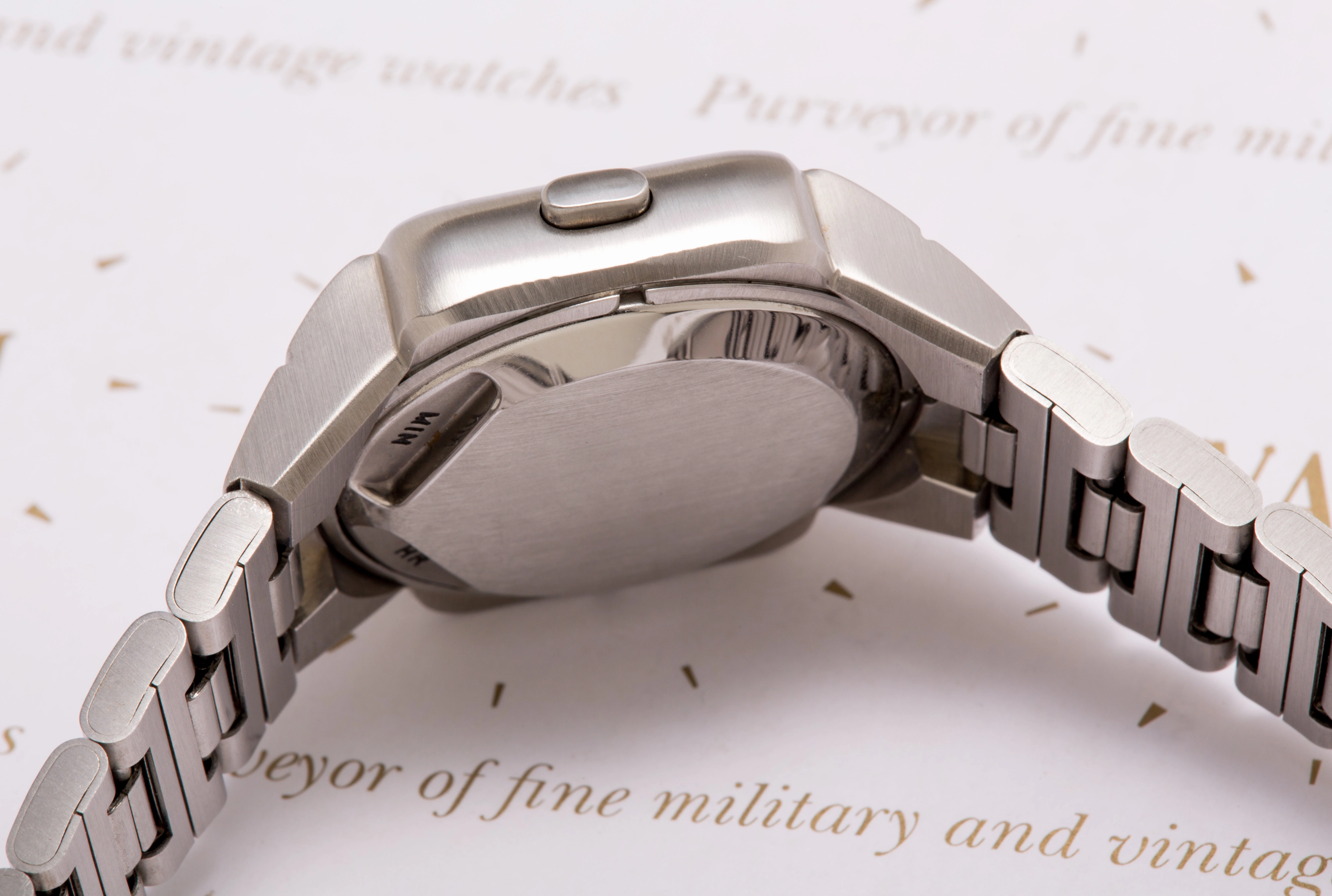 Omega Time Computer 1 Stainless Steel SOLD