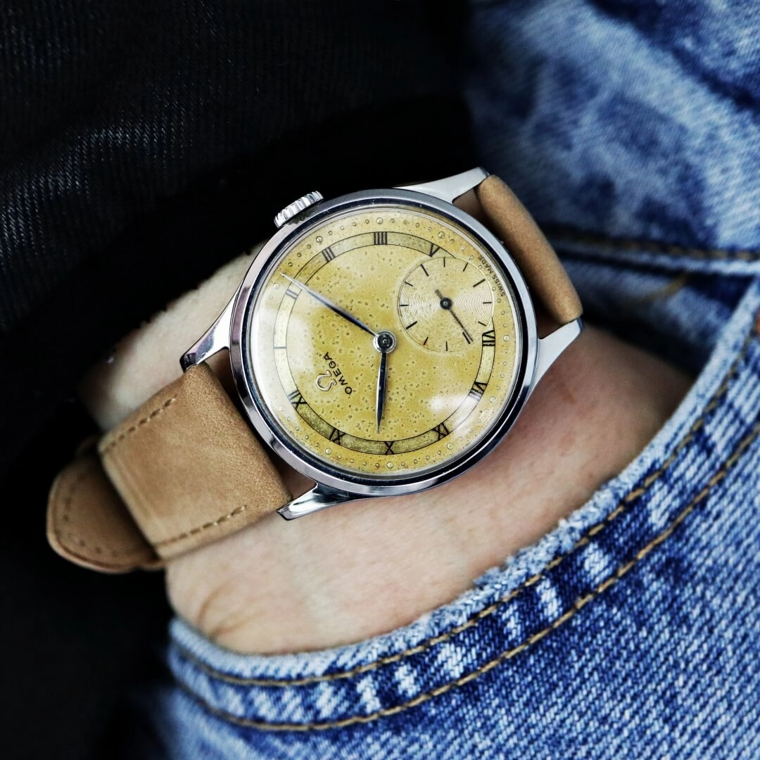 Omega Tropical Dennison Ref.8786, 1947 Men's Vintage Watch