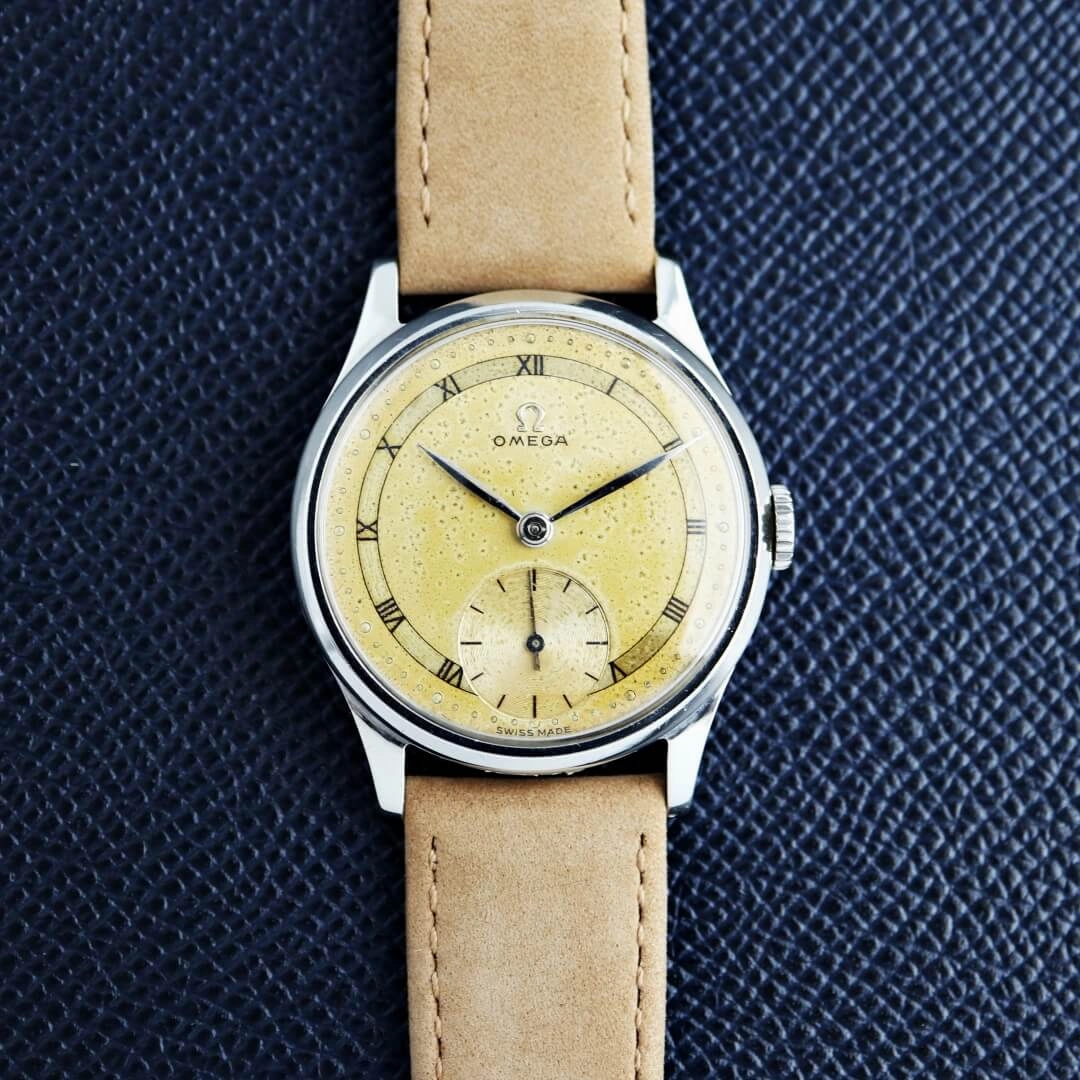 Omega Tropical Dennison Ref.8786, 1947 Men's Vintage Watch