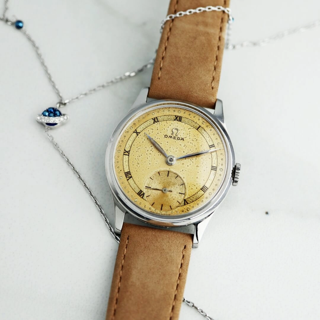 Omega Tropical Dennison Ref.8786, 1947 Men's Vintage Watch