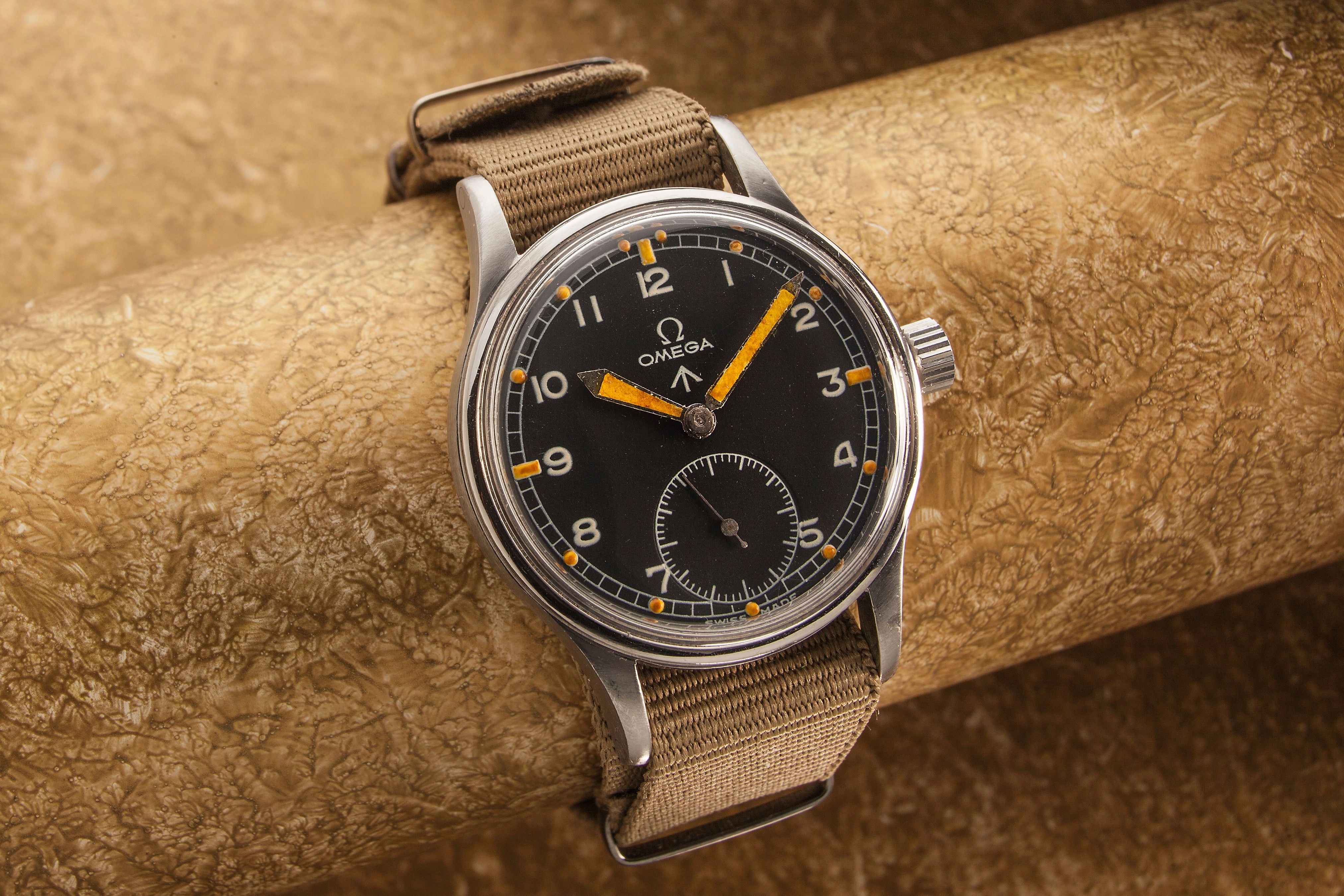 Omega WWW circa 1944 35mm case SOLD