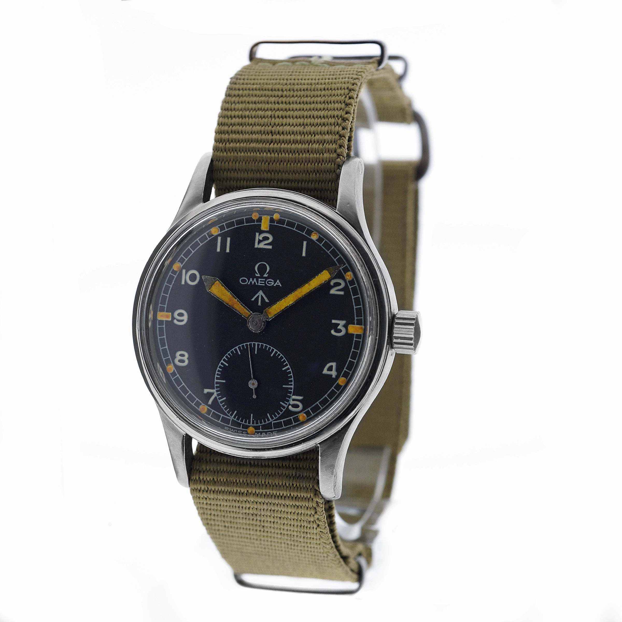 Omega WWW circa 1944 35mm case SOLD