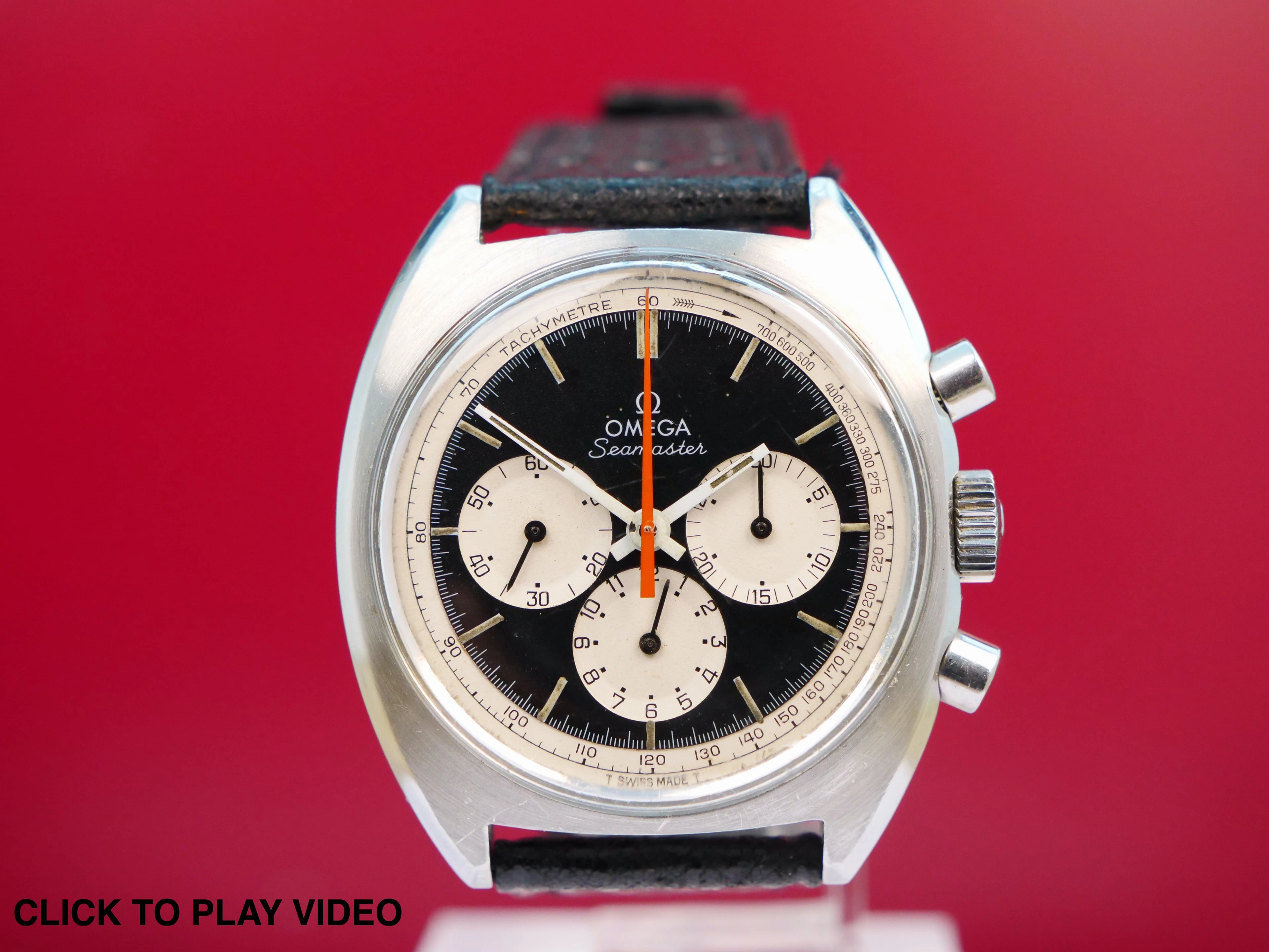 Omegas Seamaster cal 321 chronograph