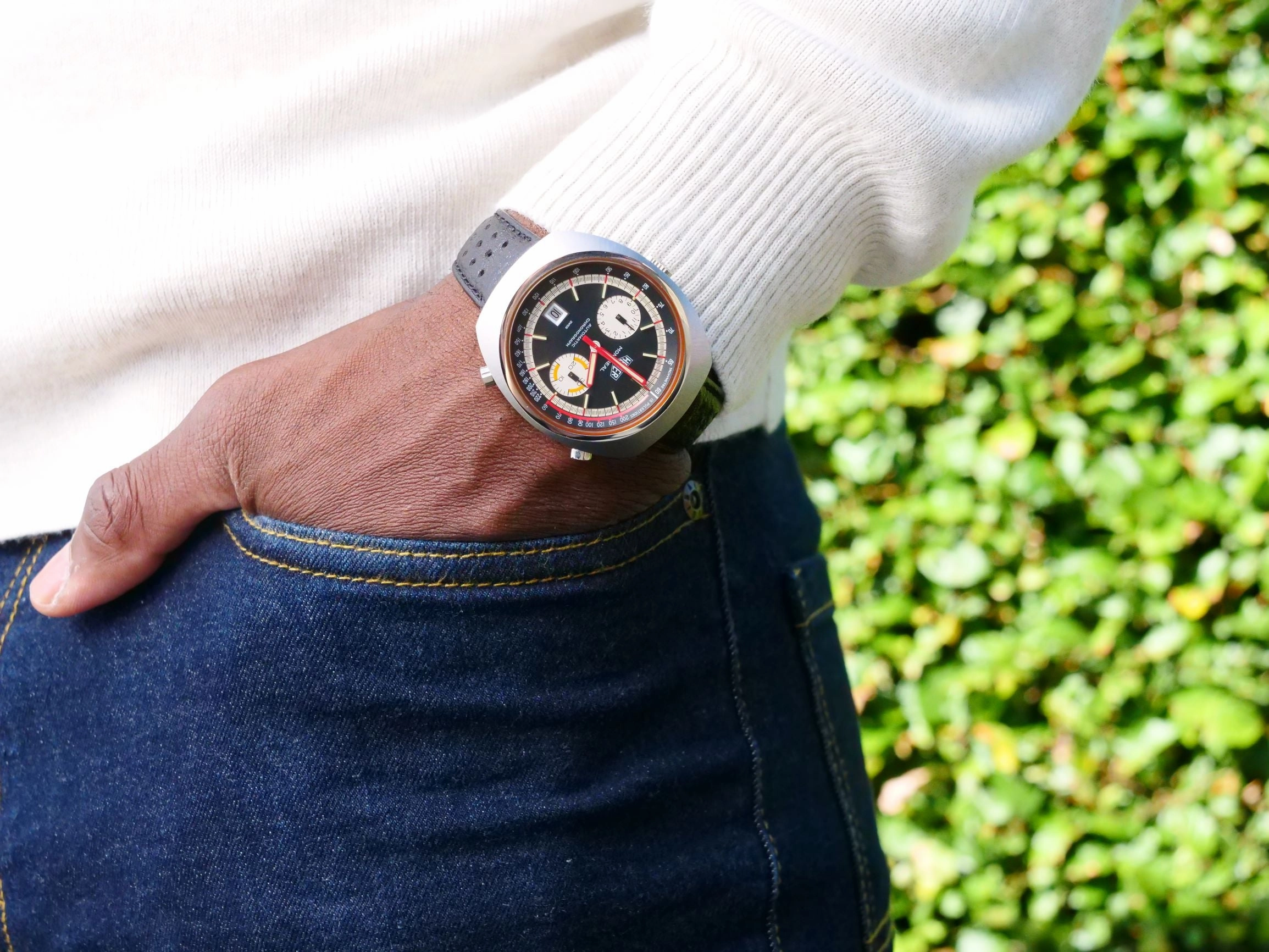 Omegas Seamaster cal 321 chronograph