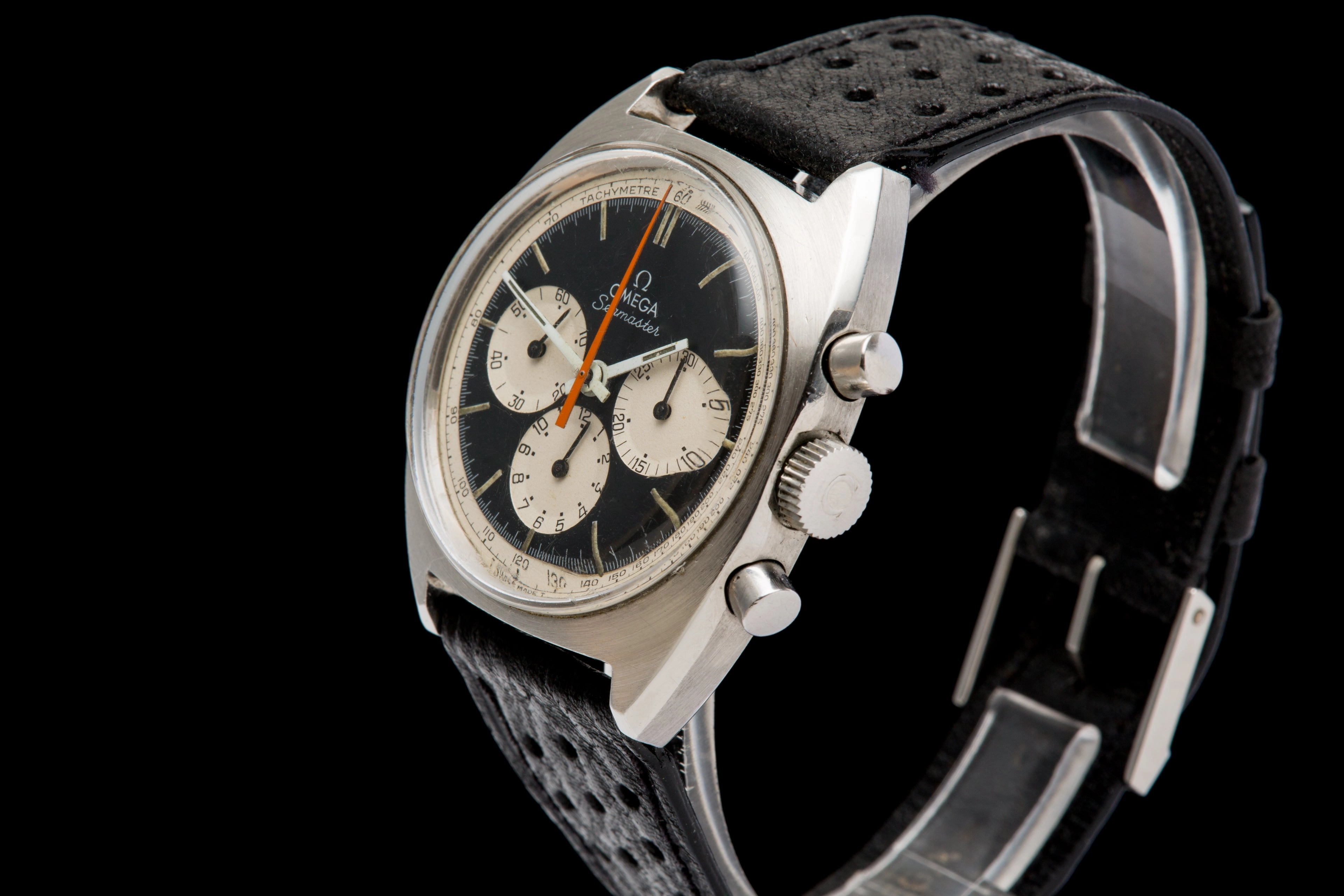 Omegas Seamaster cal 321 chronograph