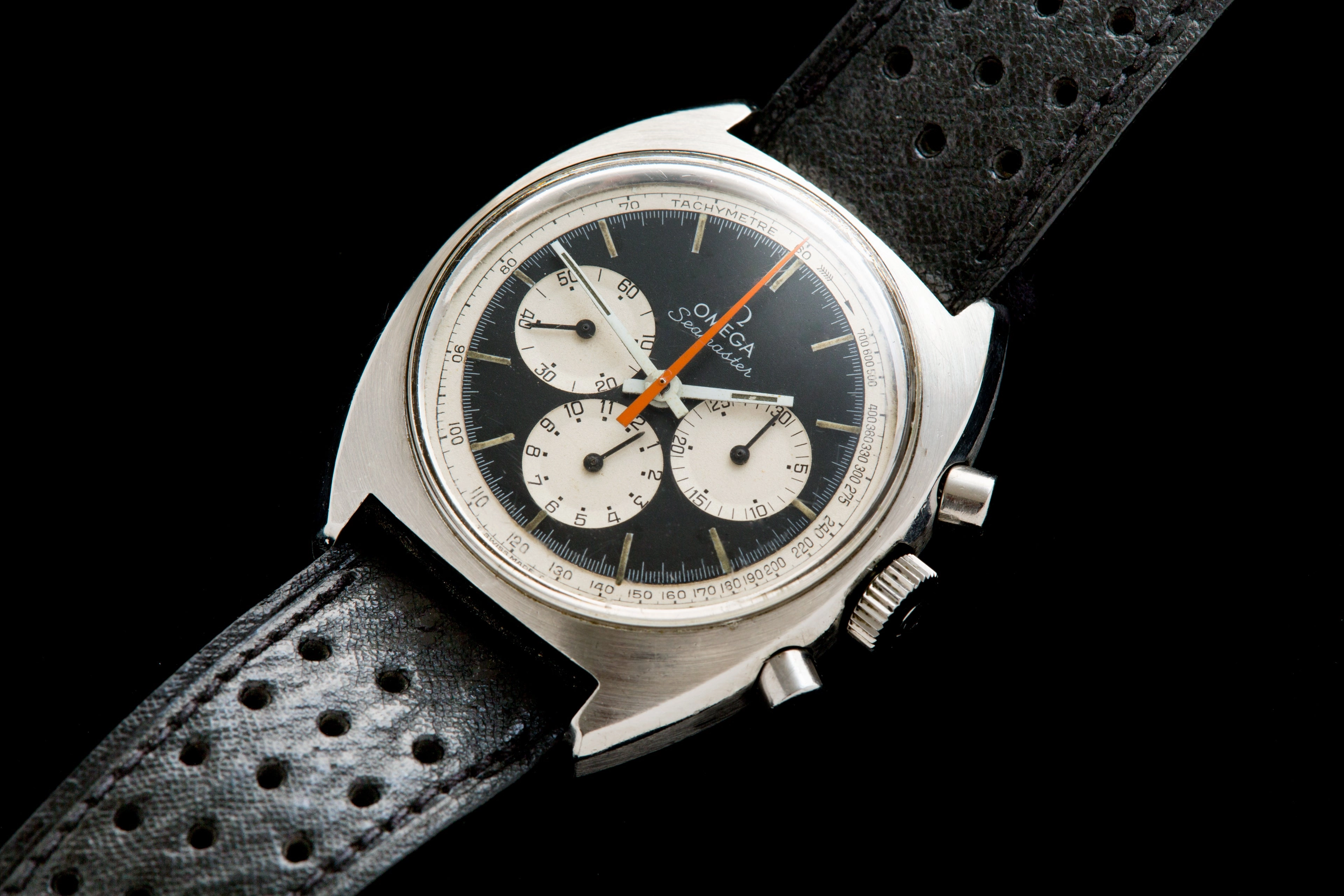 Omegas Seamaster cal 321 chronograph