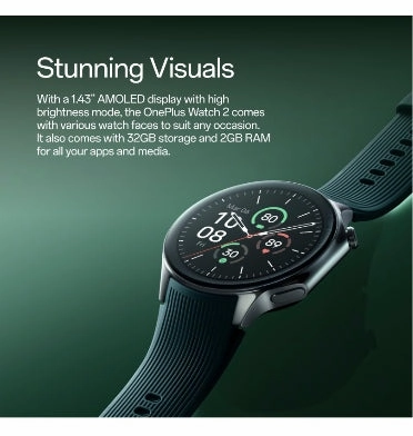 ONEPLUS WATCH 2 RADIANT STEEL