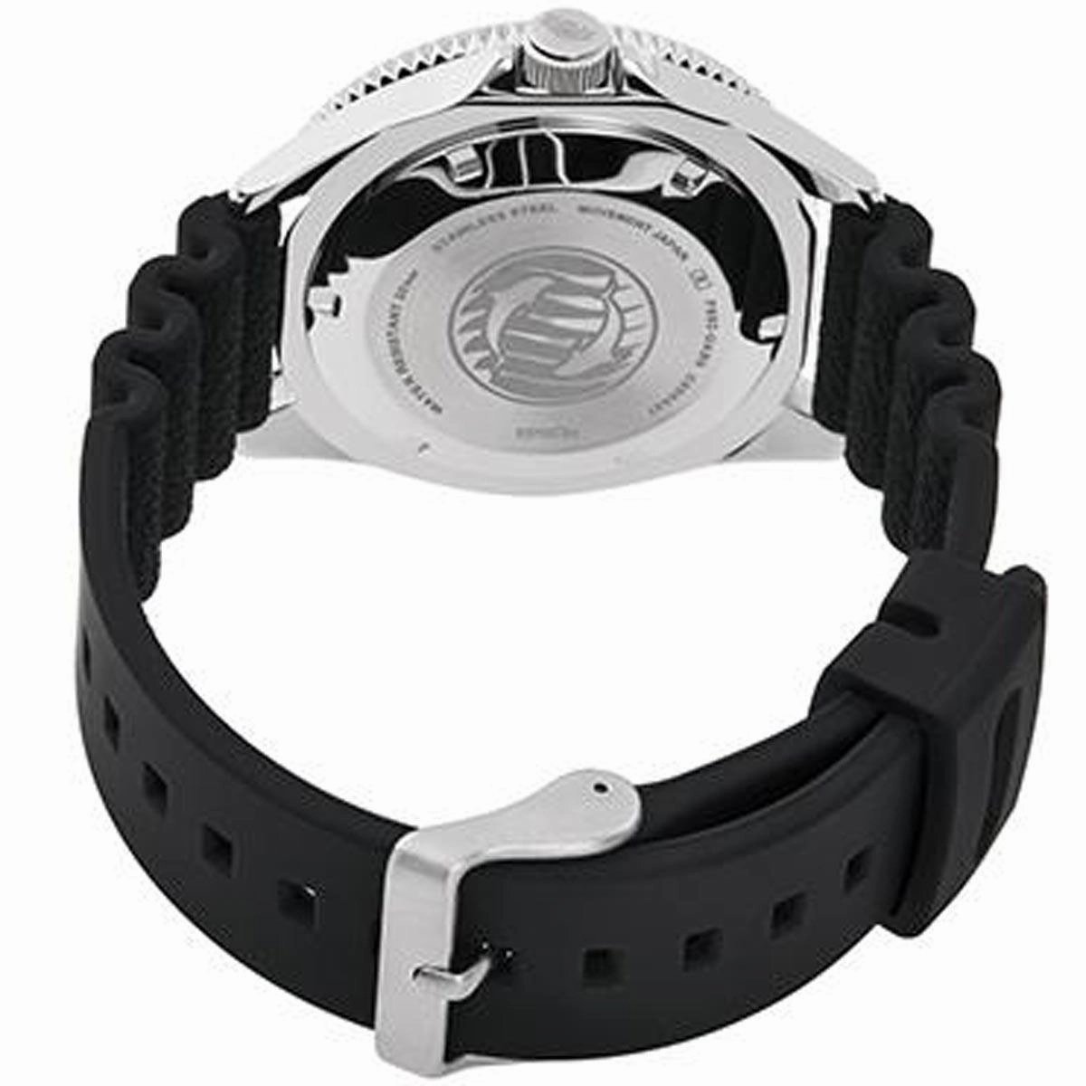 Orient Men's Automatic Watch - Kanno Blue Dial Black Silicone Strap | RA-AA0916L19B