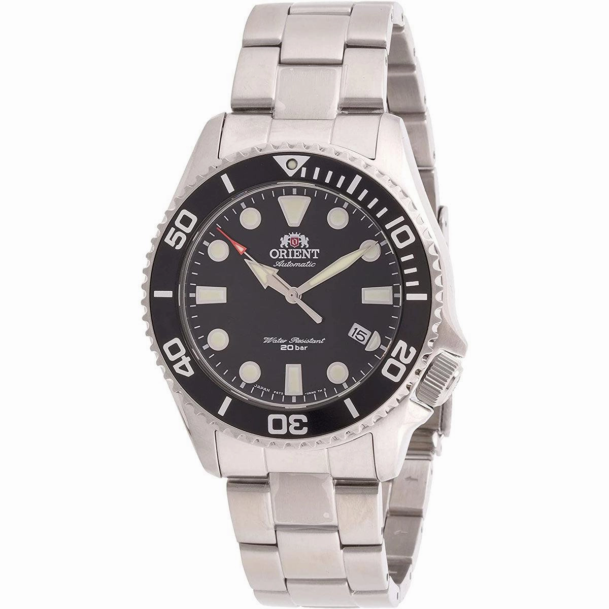 Orient Men's Automatic Watch - Sport Stainless Steel Bracelet Date | RA-AC0K01B00C