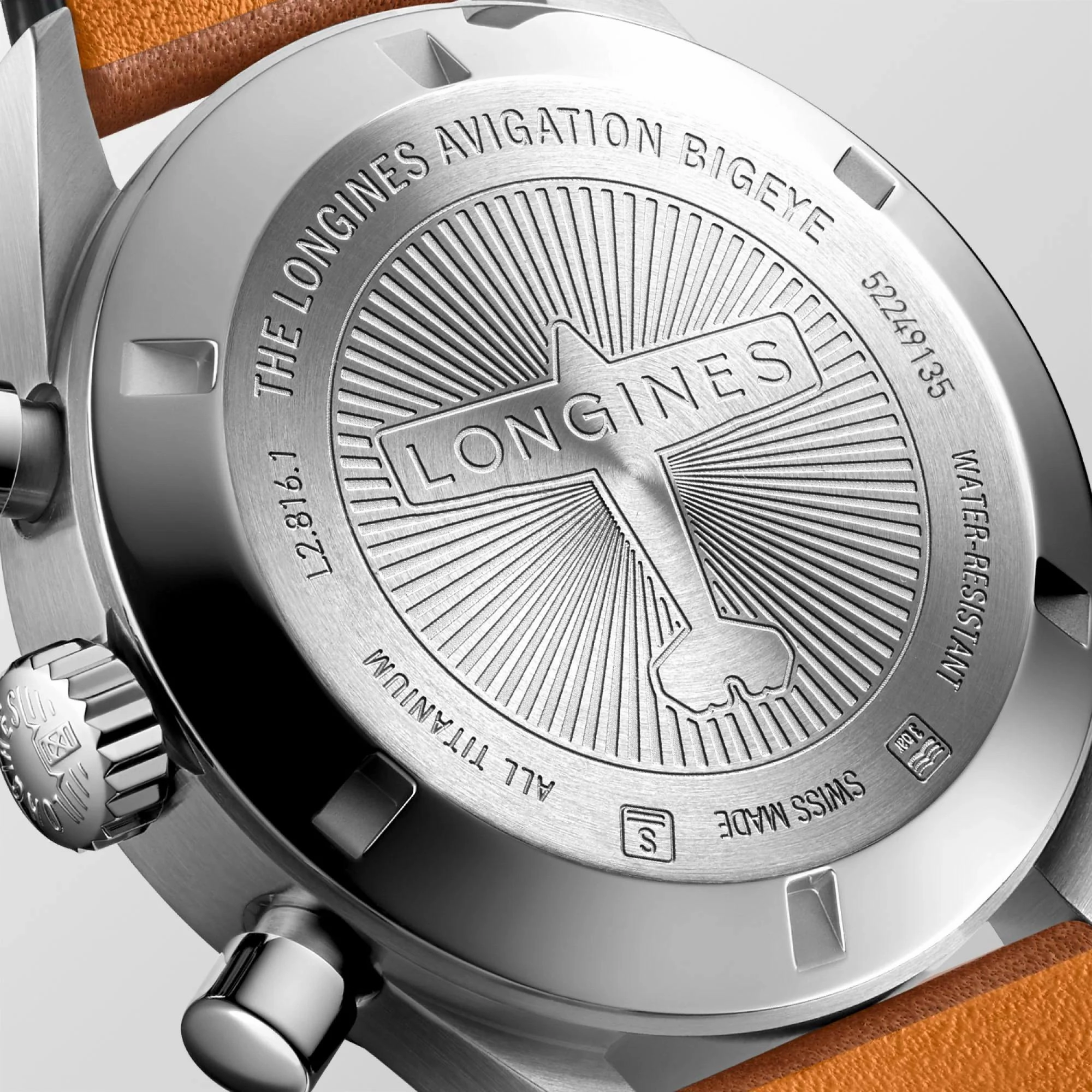 Orologio Longines The Longines Avigation BigEye L2.816.1.93.2