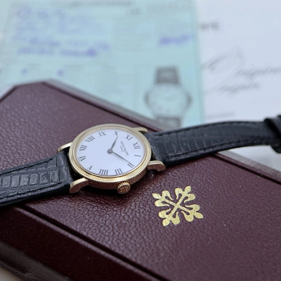 Patek Philippe Calatrava Ref. 4809, Year 1997, Full Set Ladies Watch