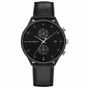 Paul Hewitt Chrono Black Sunray Watch