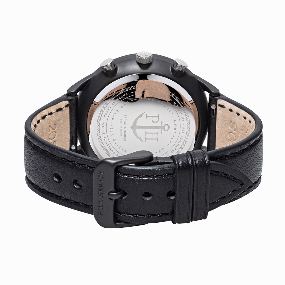 Paul Hewitt Chrono Black Sunray Watch