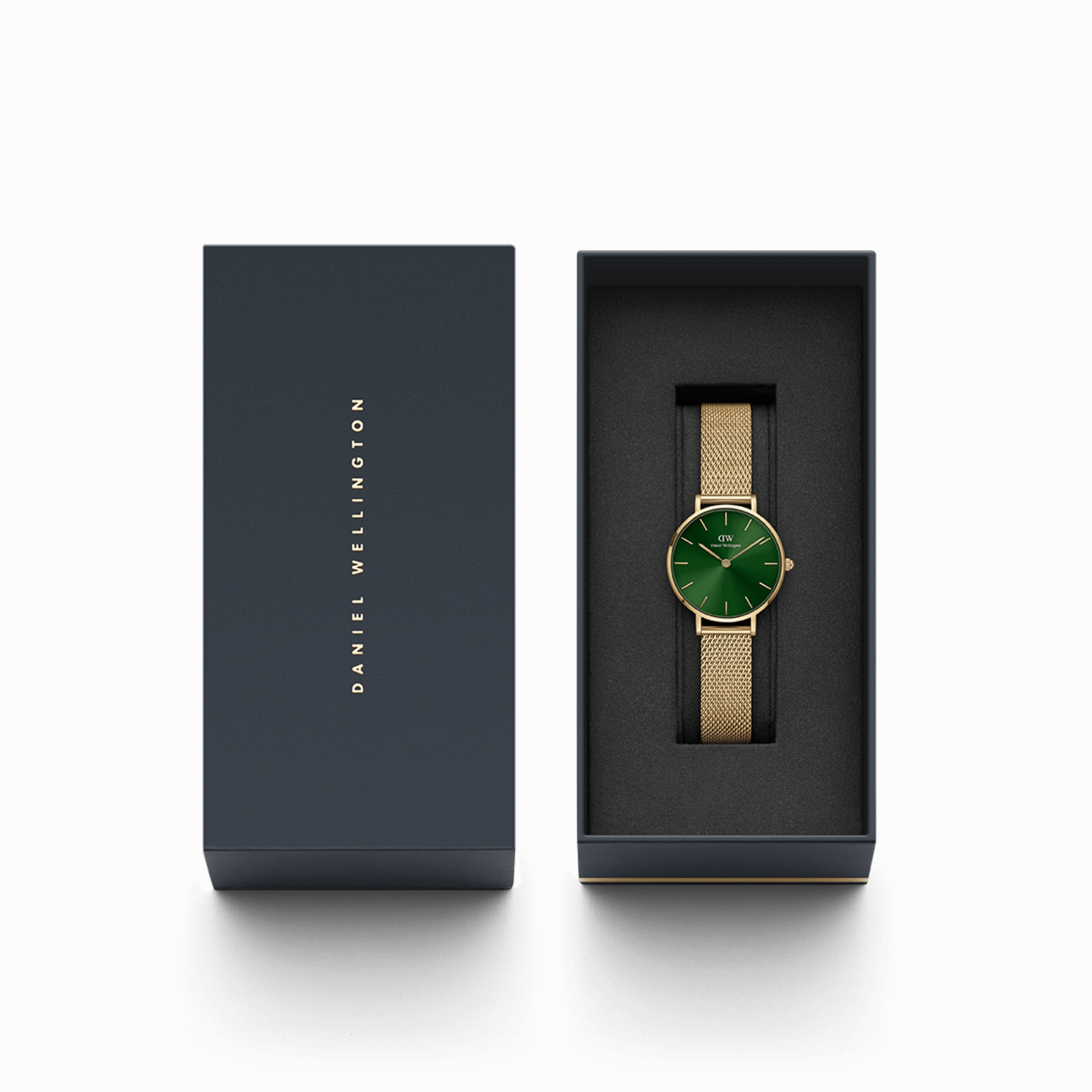 Petite Emerald Gold