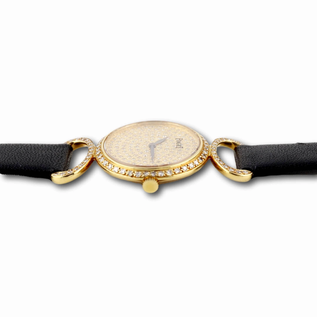 Piaget Classique Ref. 9802 18k Gold Diamond Ladies Watch