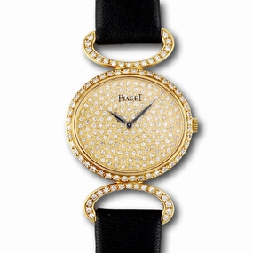 Piaget Classique Ref. 9802 18k Gold Diamond Ladies Watch