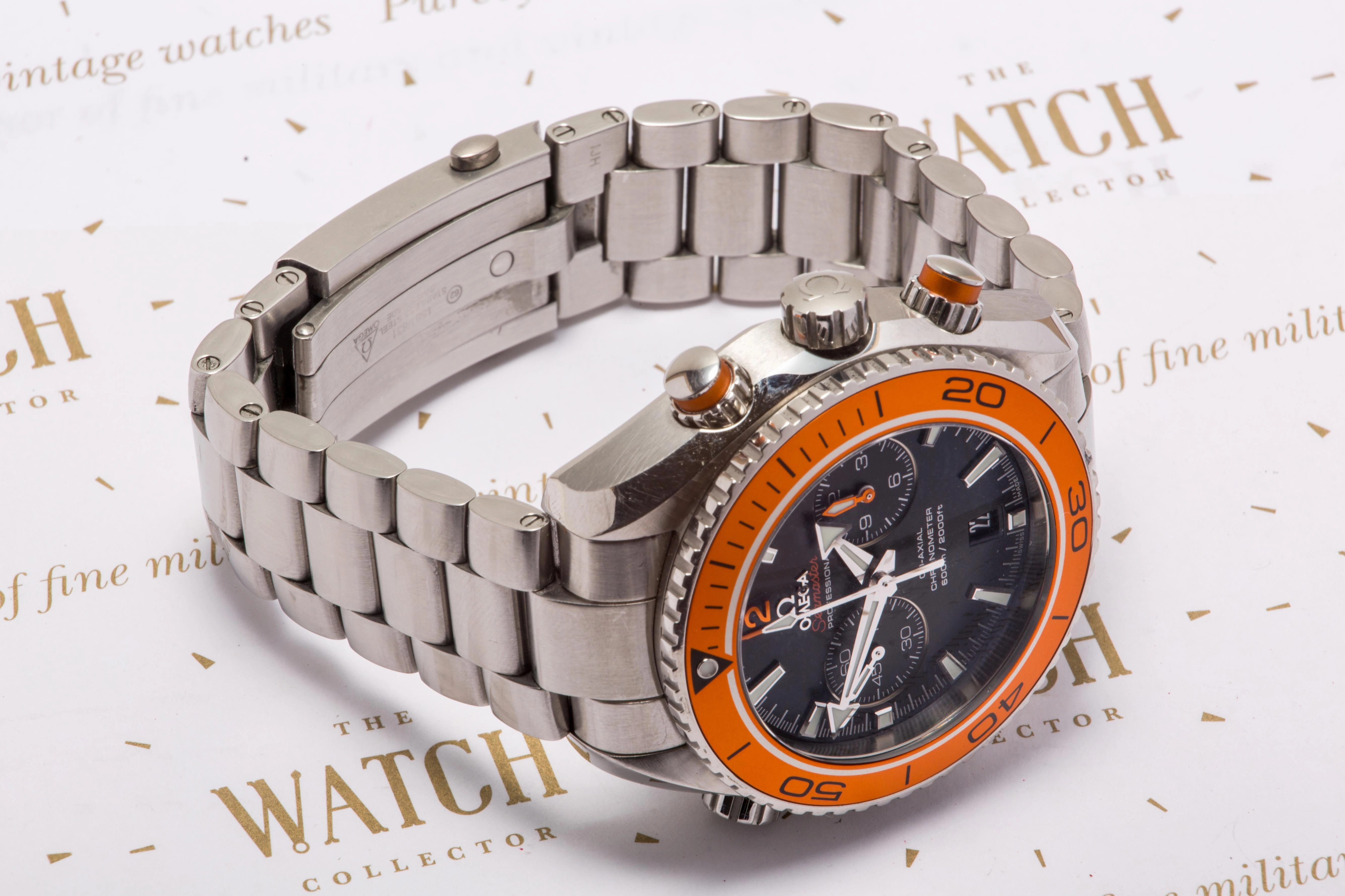 Planet Ocean co axial chronometer SOLD