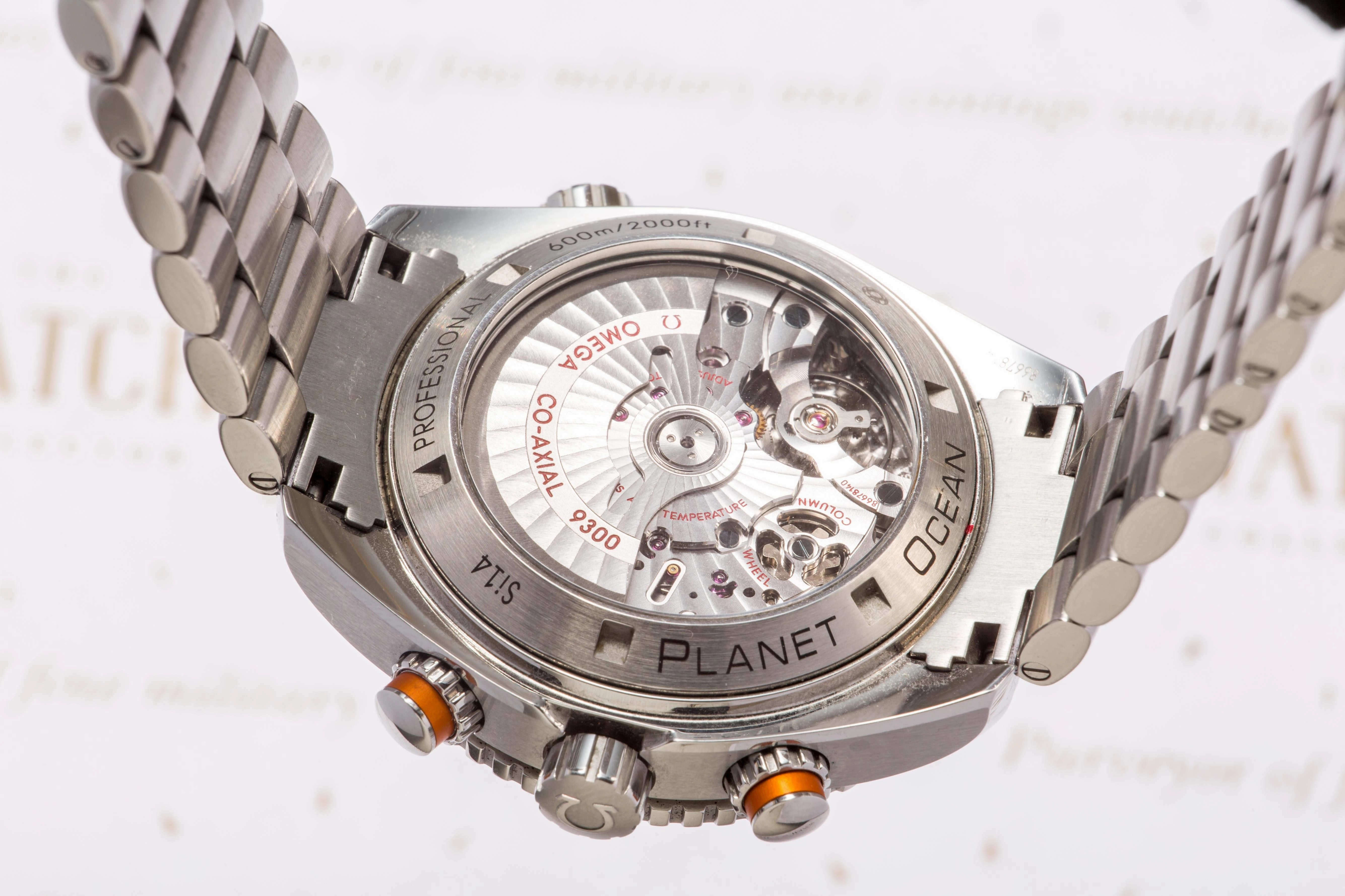 Planet Ocean co axial chronometer SOLD